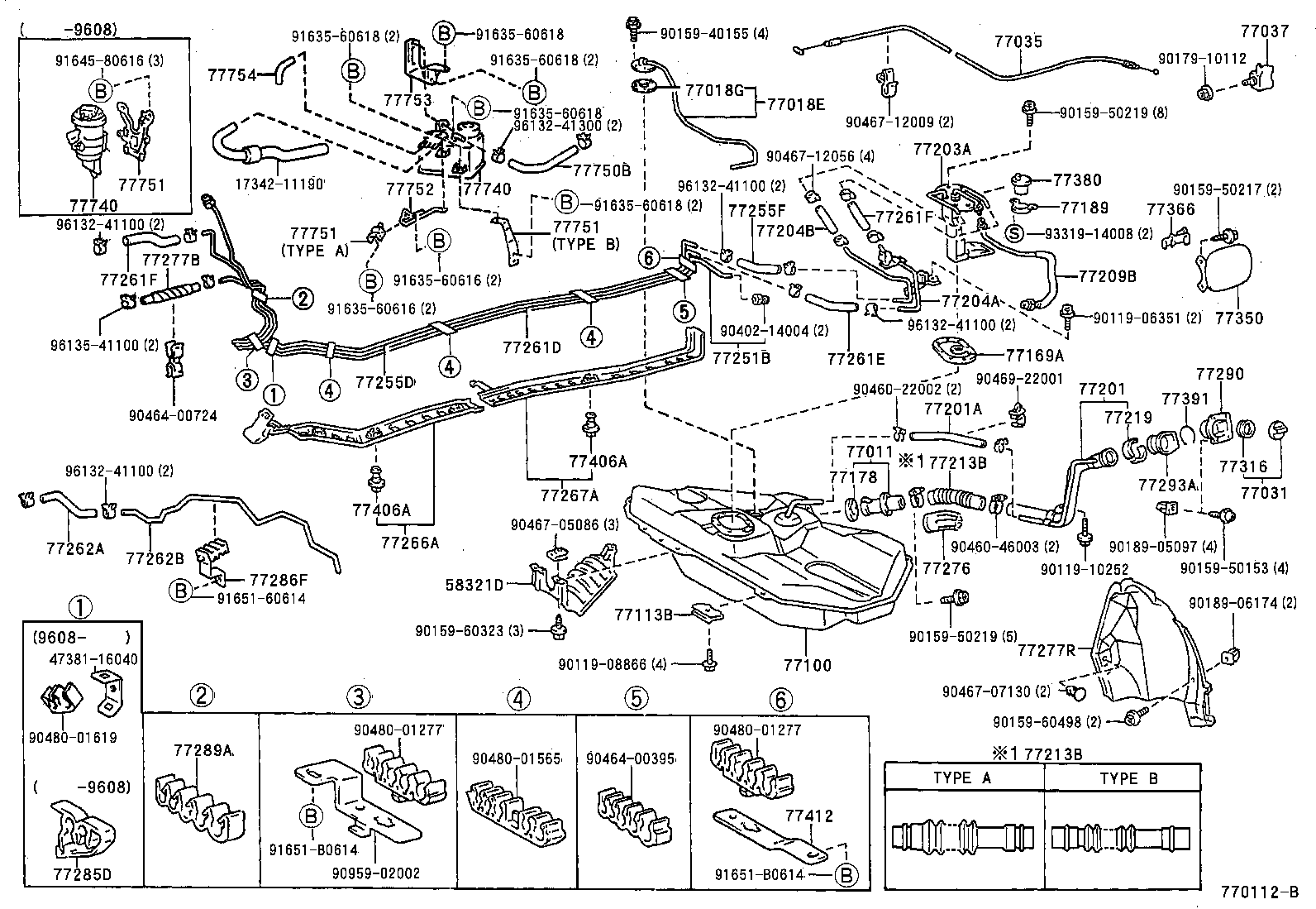 Toyota 77035-16240 CABLE SUB-ASSY, FUEL LID LOCK CONTROL
