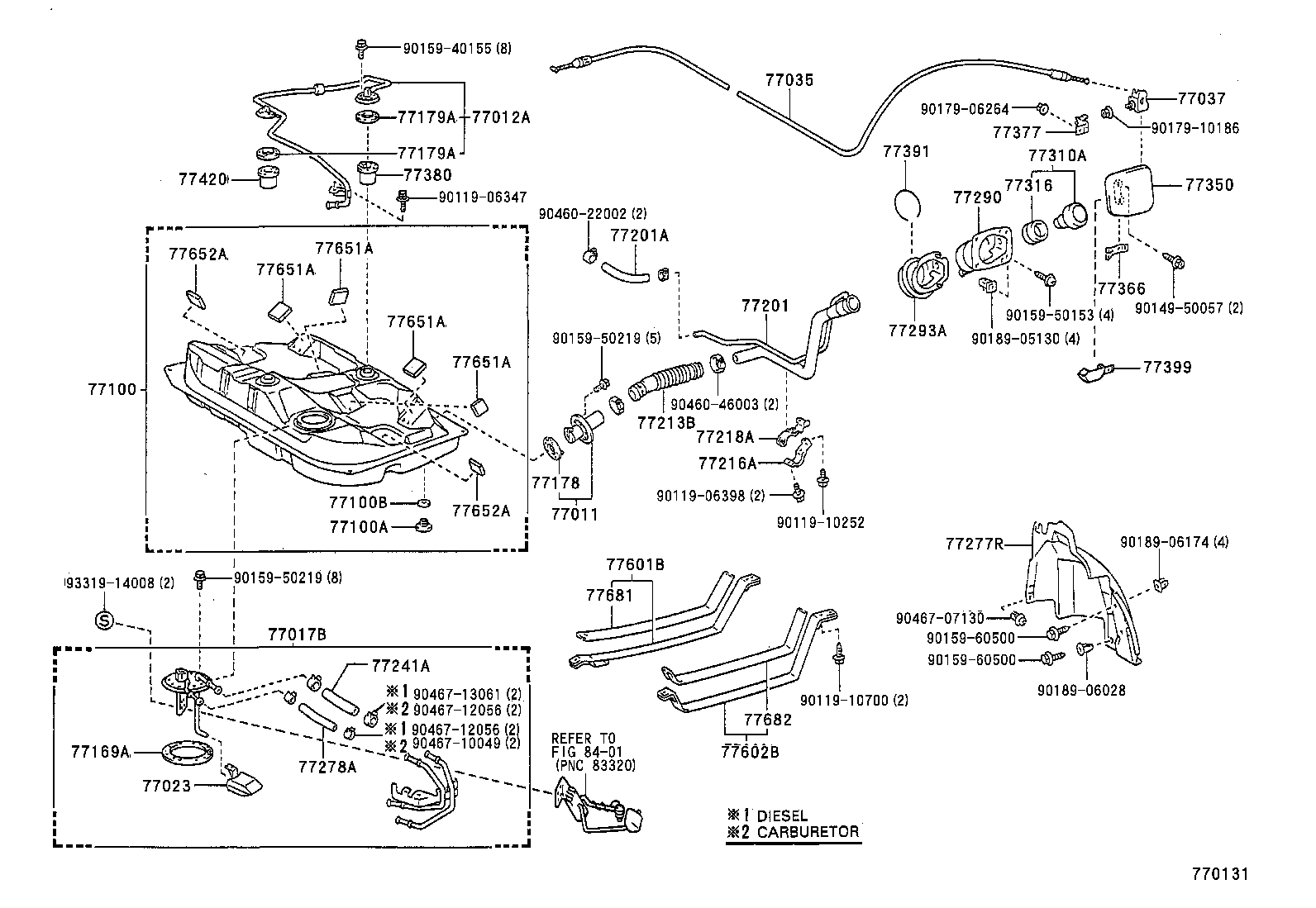 23222-11010 TUBE, FUEL RETURN JET product image