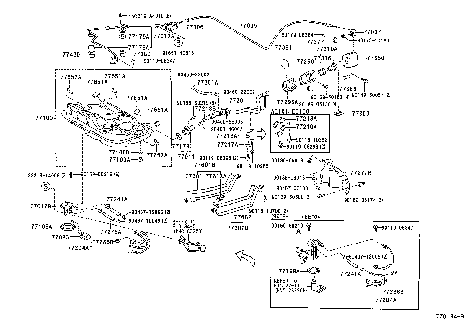 77001-12928 TANK ASSY, FUEL product image
