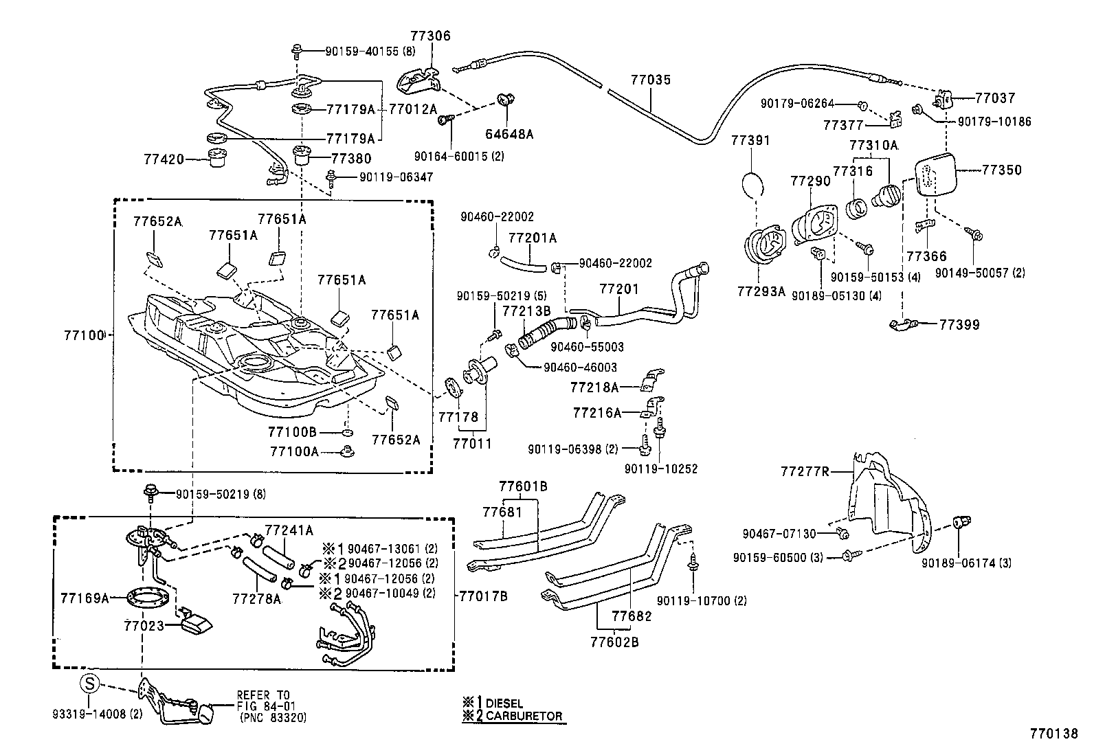 23222-11010 TUBE, FUEL RETURN JET product image