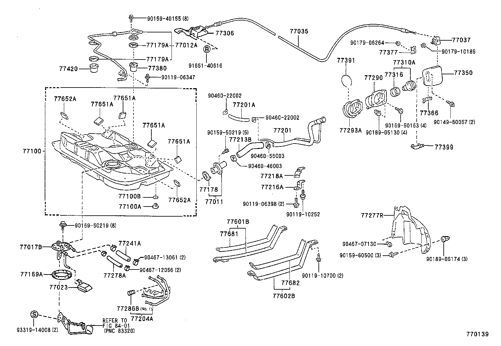 23222-11010 TUBE, FUEL RETURN JET product image