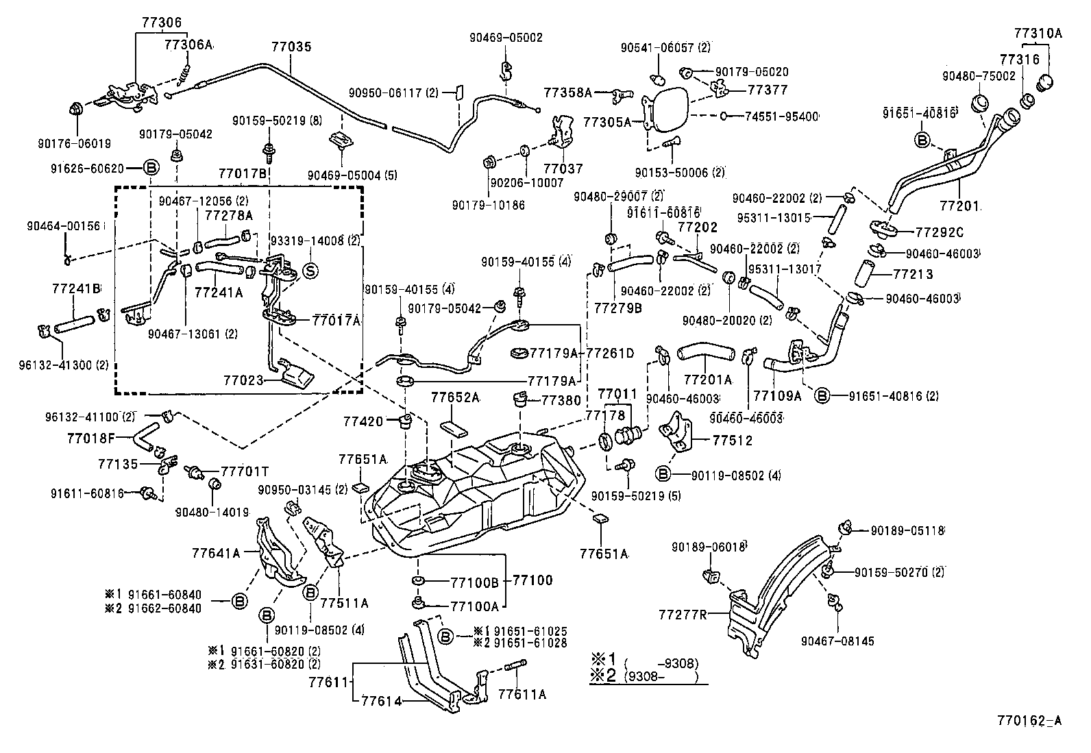 77203-28090 TUBE SUB-ASSY, BREATHER product image