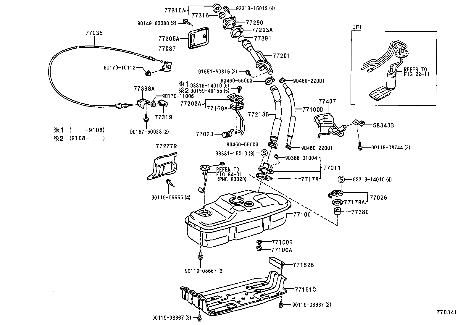 77259-35270 HOSE, FUEL, NO.1(FOR FUEL MAIN TUBE) product image