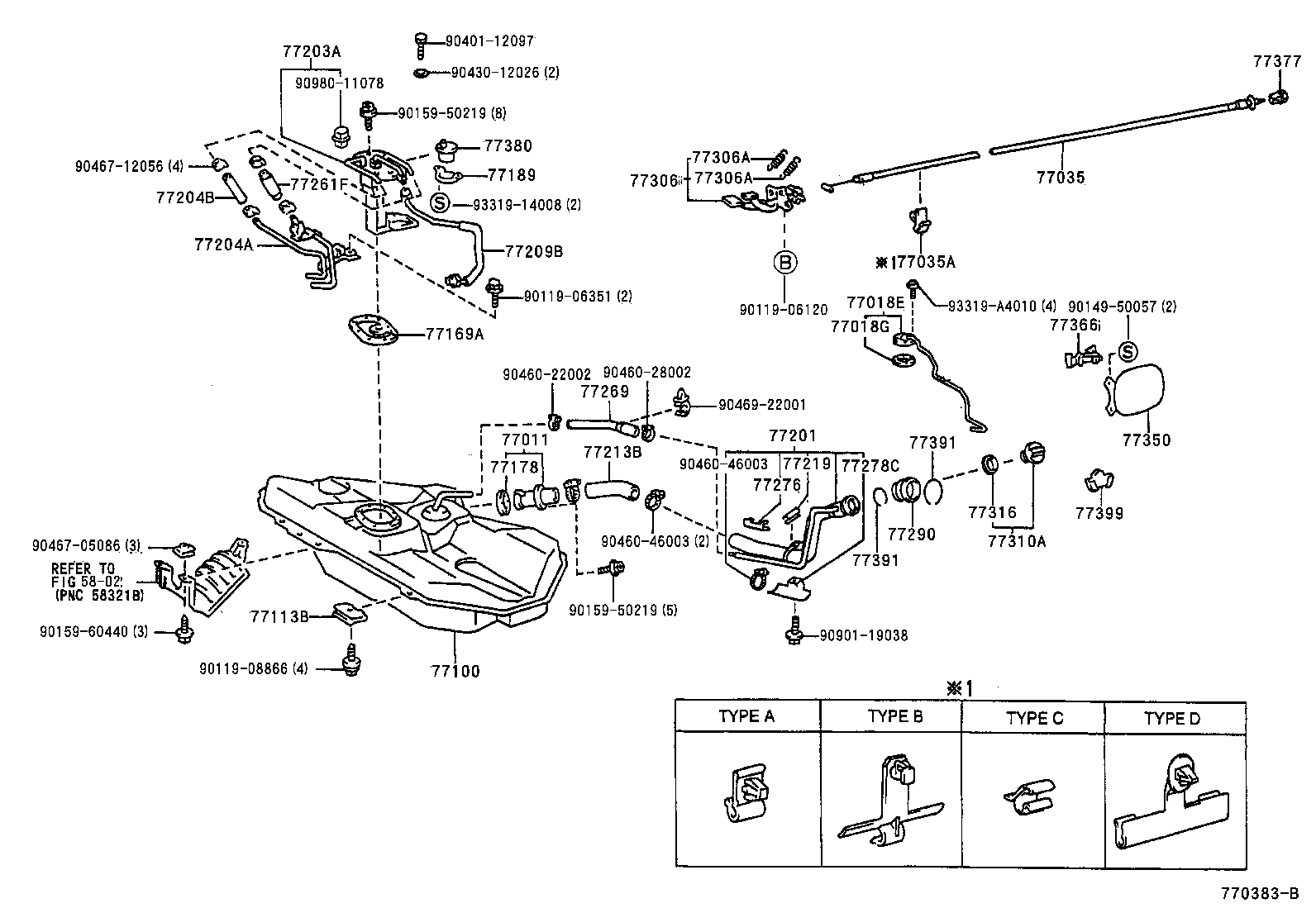 95334-06010 HOSE, FUEL(FOR FUEL RETURN) product image