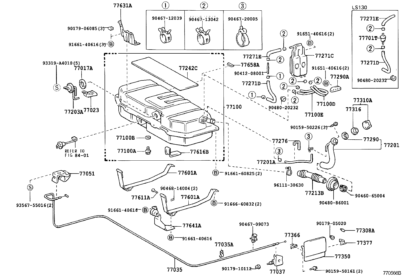 77023-31010 FILTER SUB-ASSY, FUEL SUCTION TUBE product image
