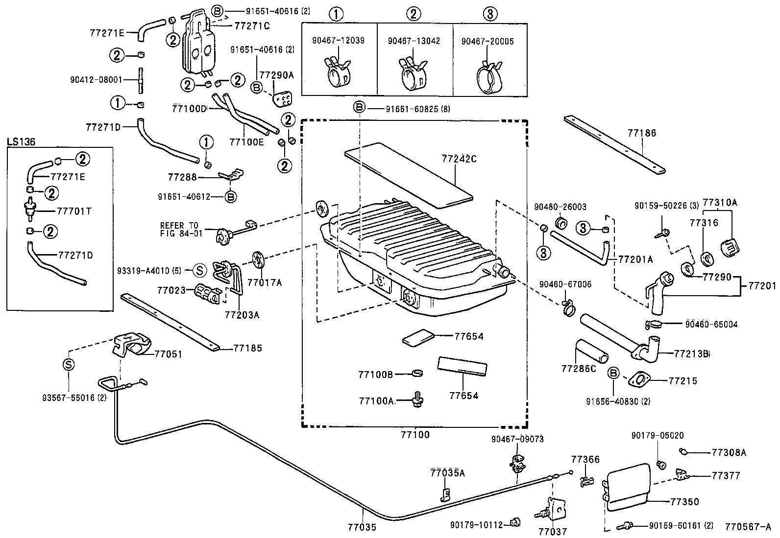 77023-31010 FILTER SUB-ASSY, FUEL SUCTION TUBE product image