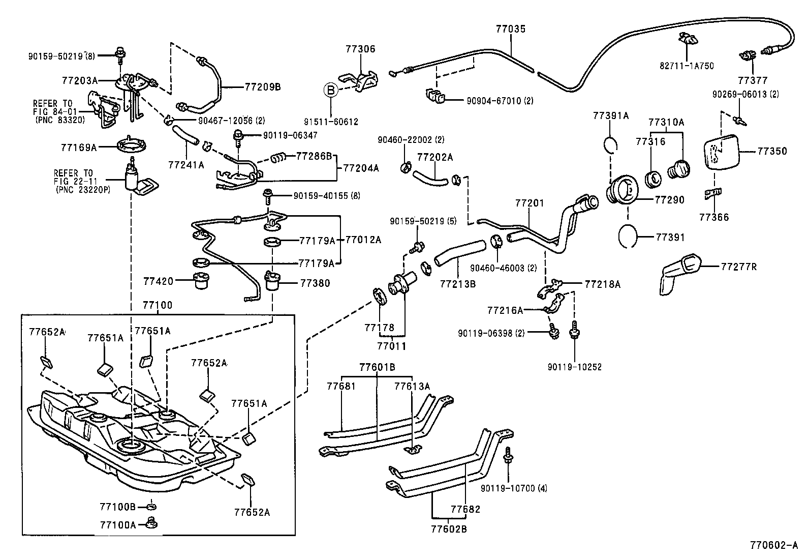 77360-12090 SPRING, FUEL FILLER OPENING LID HINGE product image
