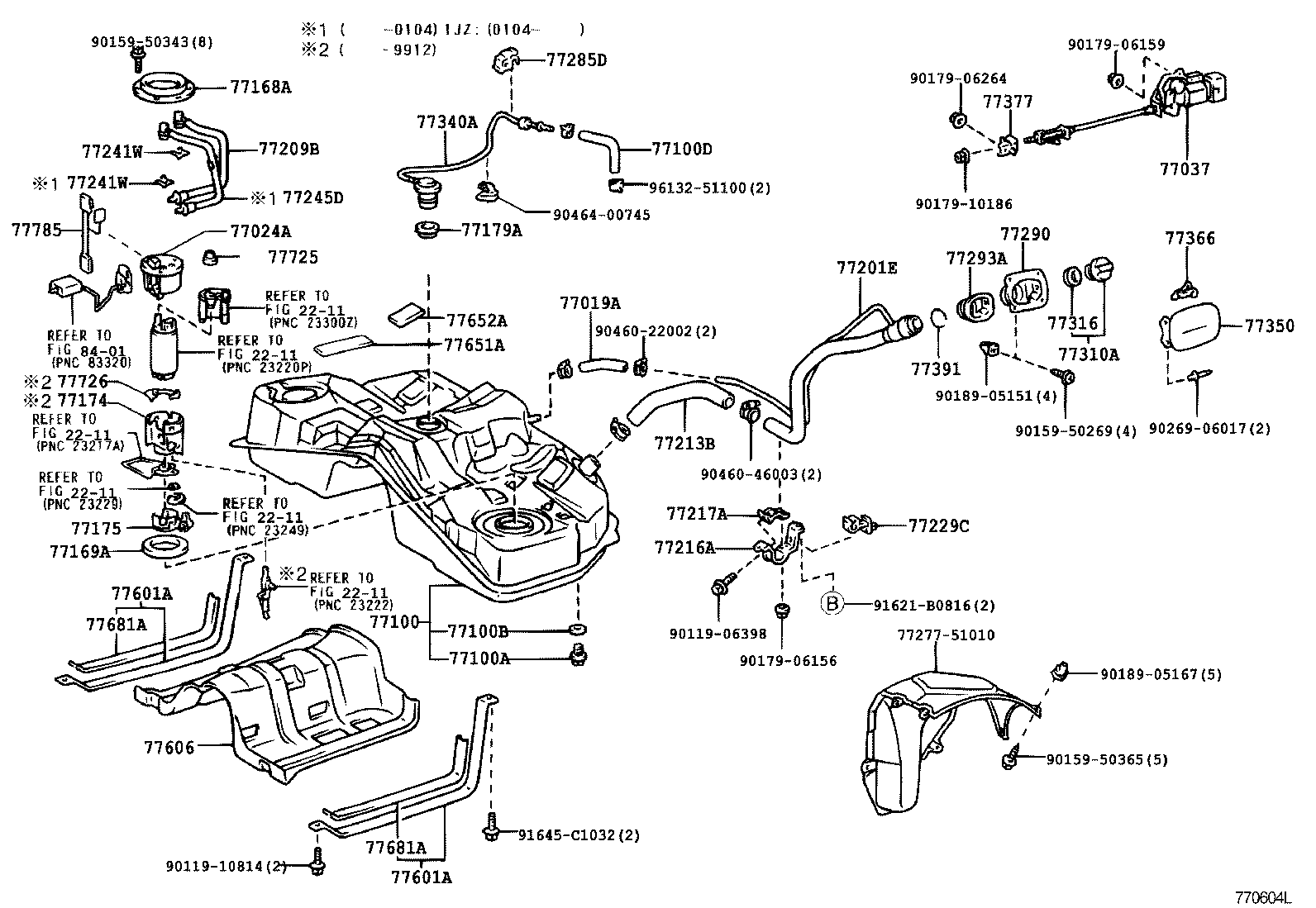 77261-51010 TUBE, FUEL TANK TO CANISTER product image
