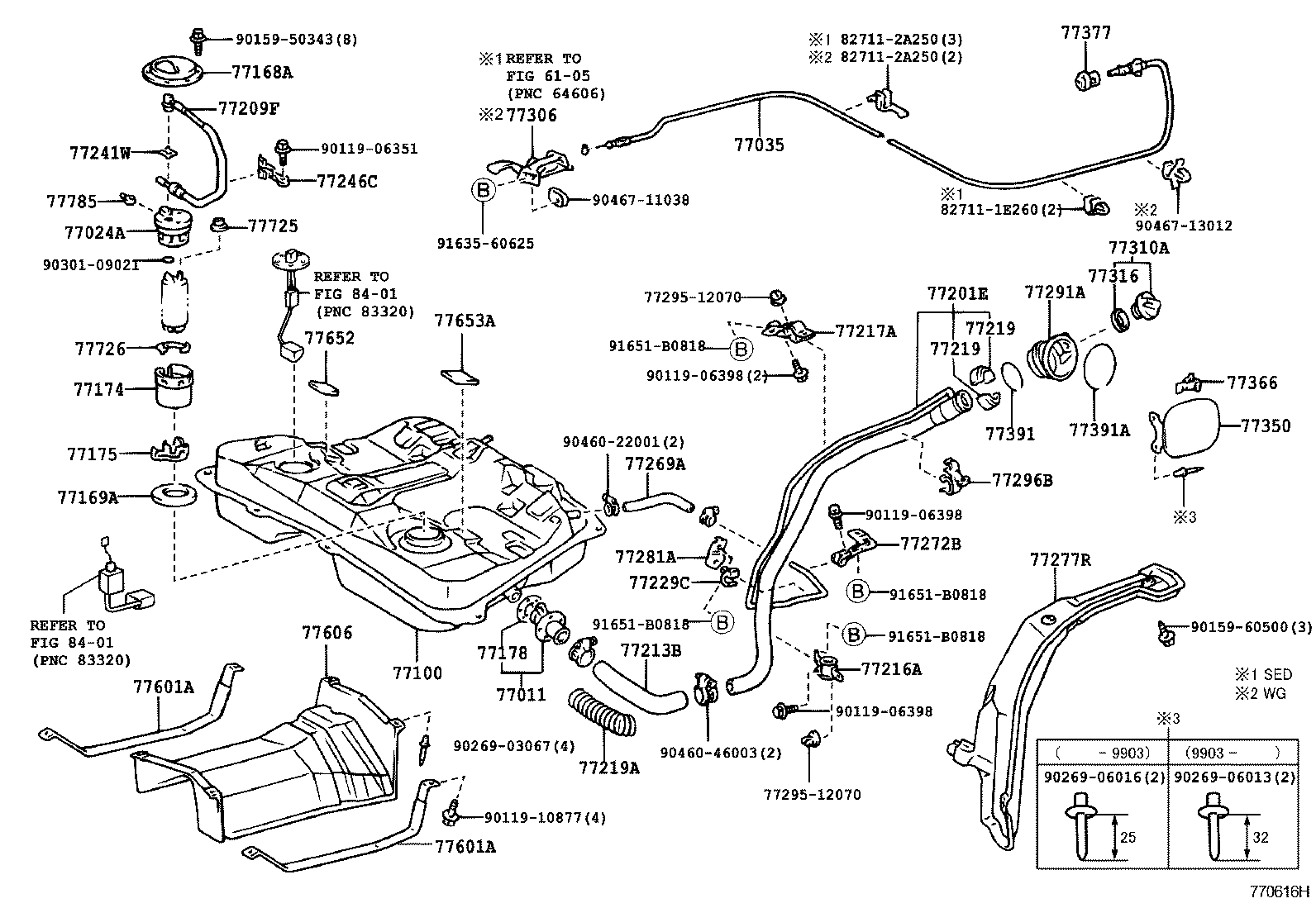77261-32130 TUBE, FUEL TANK TO CANISTER product image