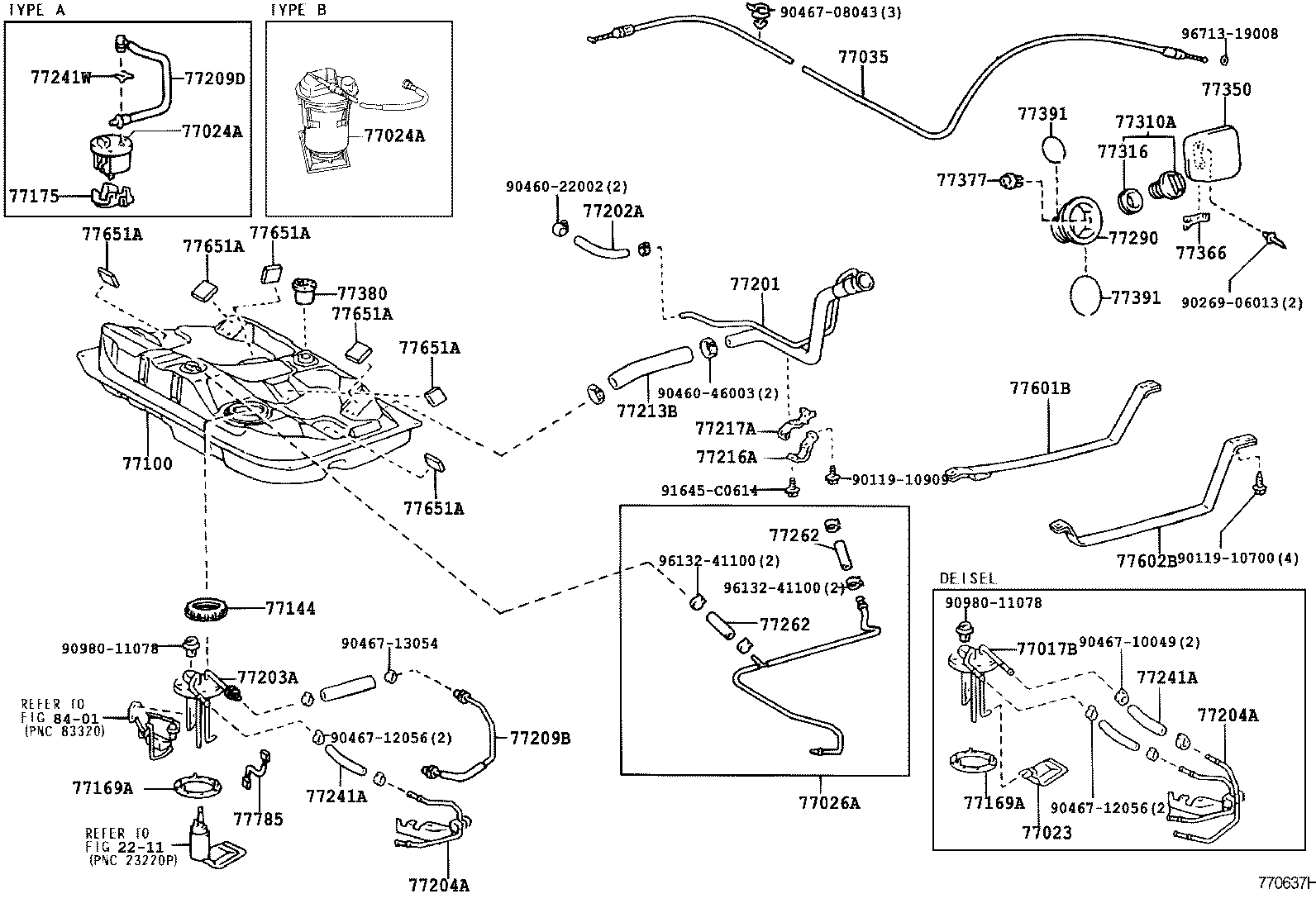 77001-02090 TANK ASSY, FUEL product image