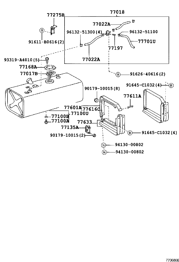 90977-03004 VALVE, FUEL(FOR LPG) product image