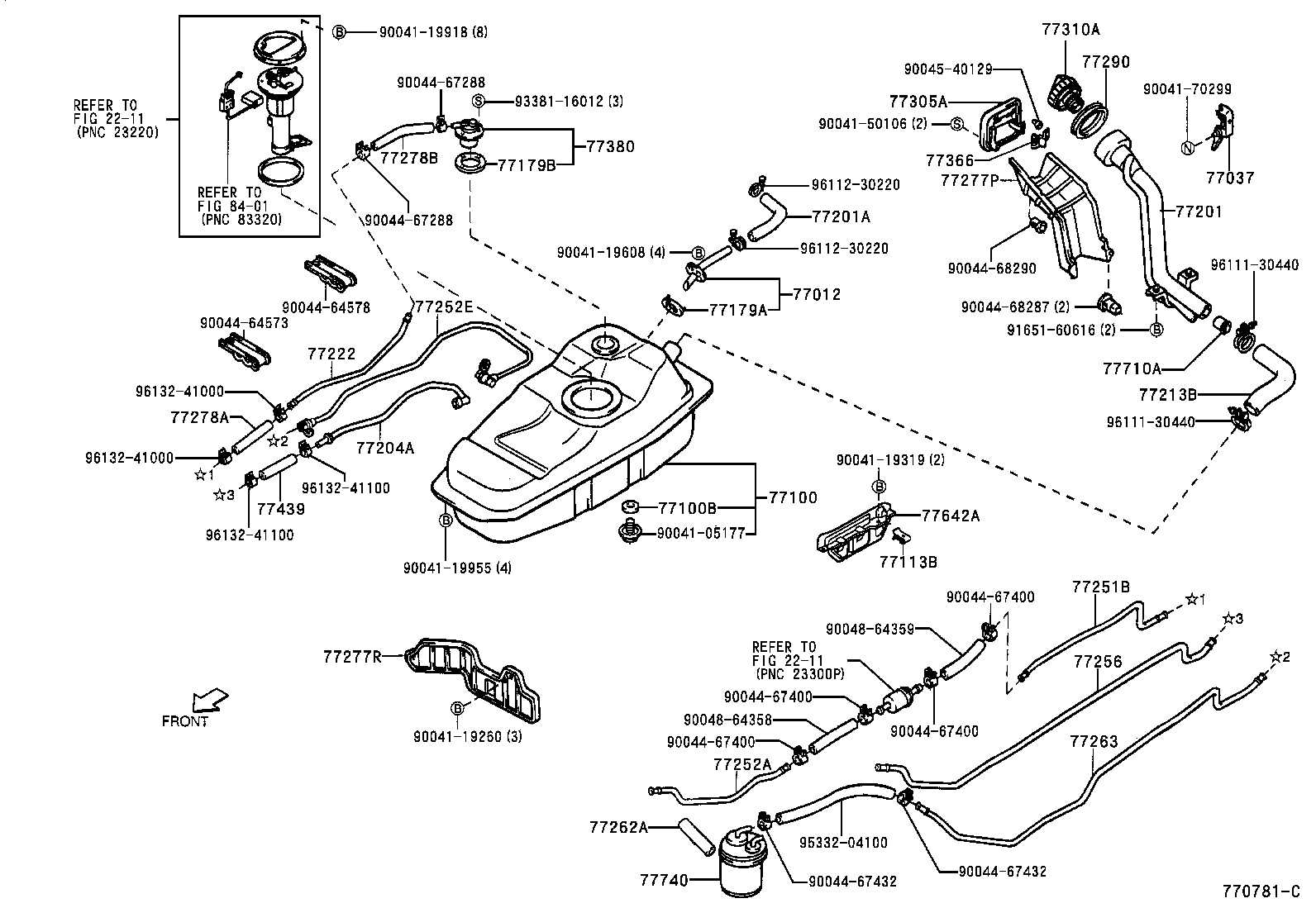 77222-87401 TUBE, FUEL TANK BREATHER, NO.2 product image