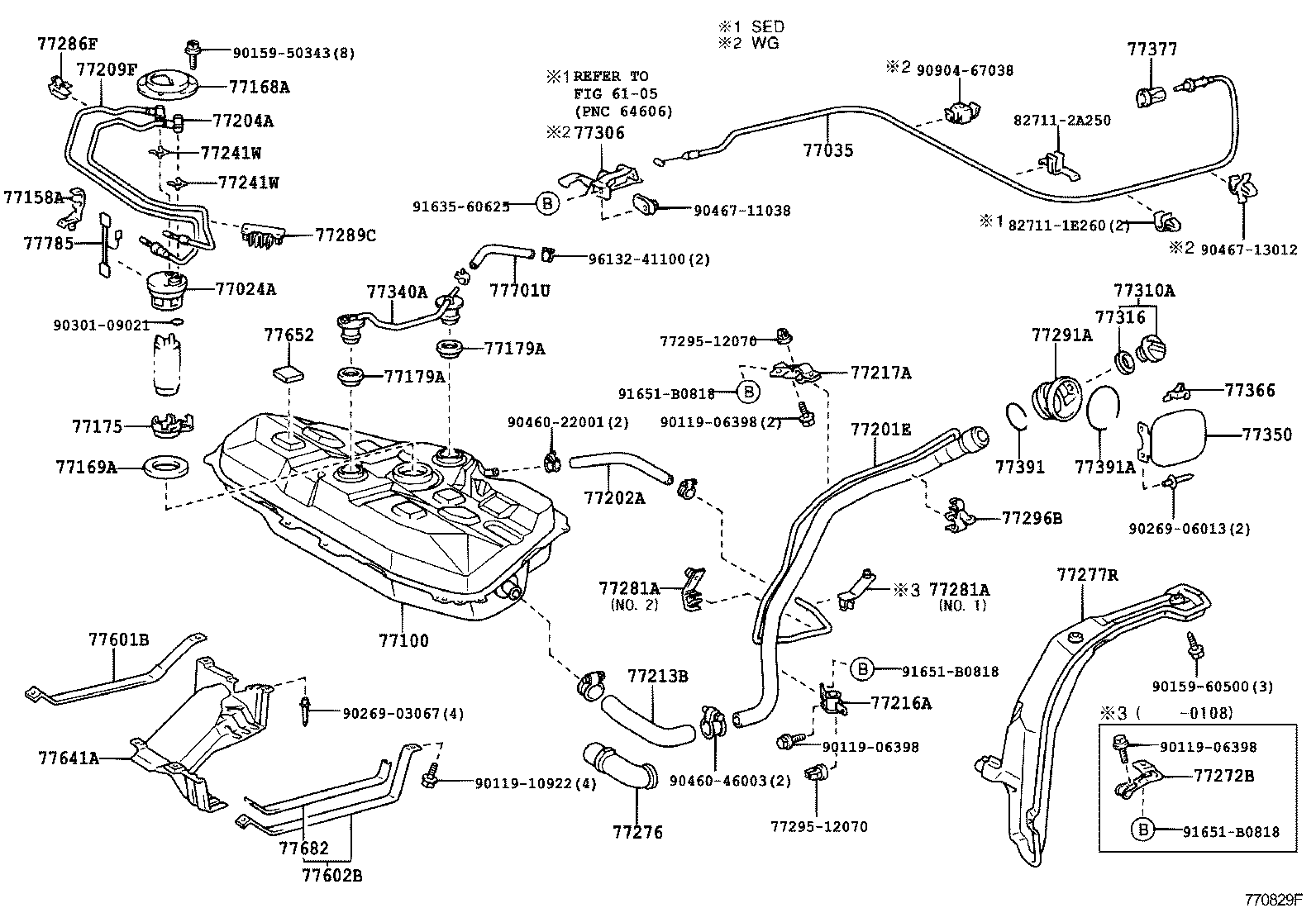 77261-32130 TUBE, FUEL TANK TO CANISTER product image