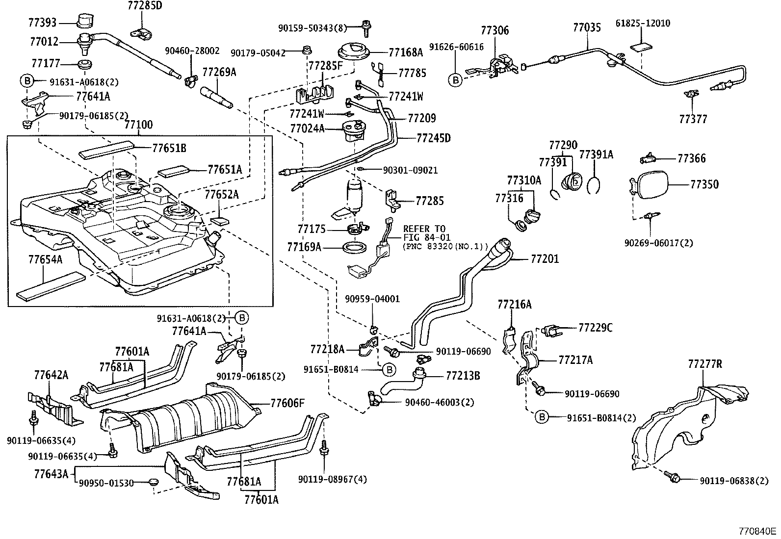 77255-42071 TUBE, FUEL RETURN product image