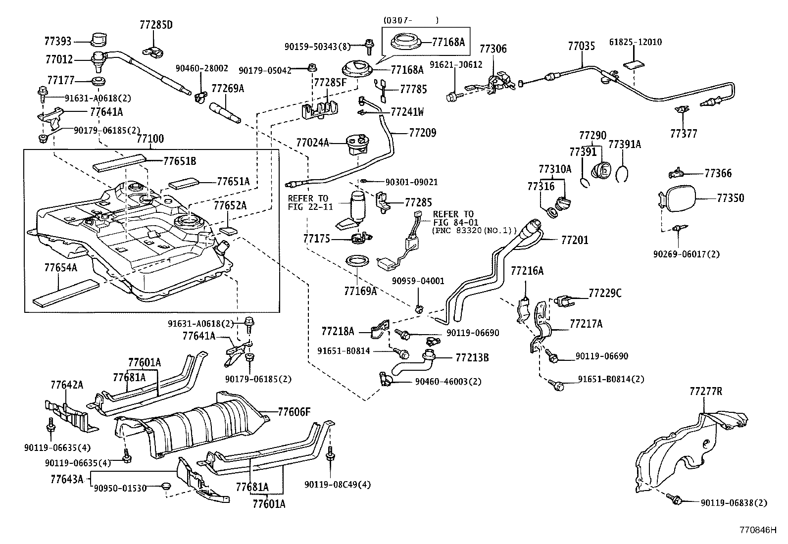 23222-27010 TUBE, FUEL RETURN JET product image