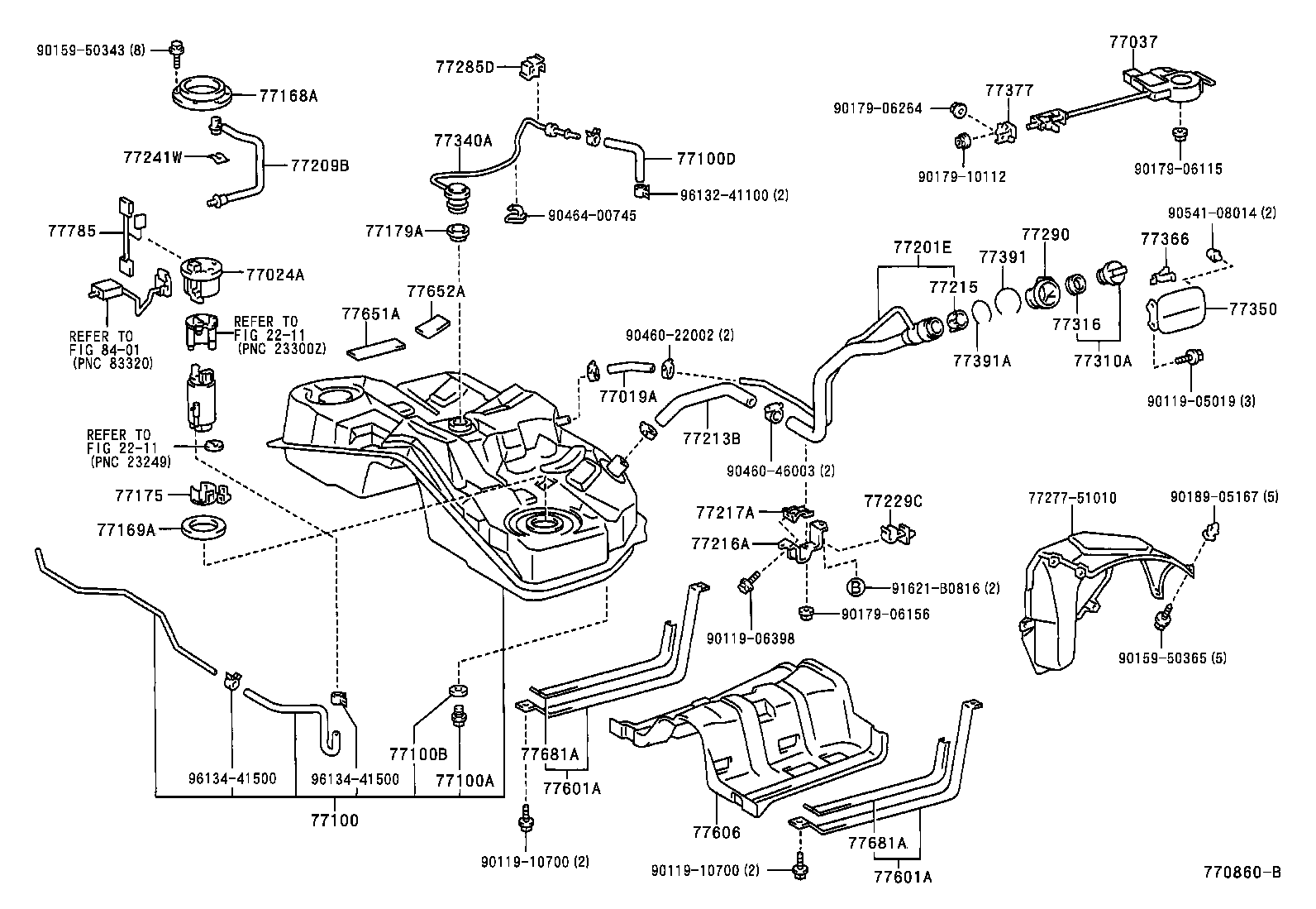 77366-51020 SPRING, FUEL FILLER OPENING LID HINGE product image