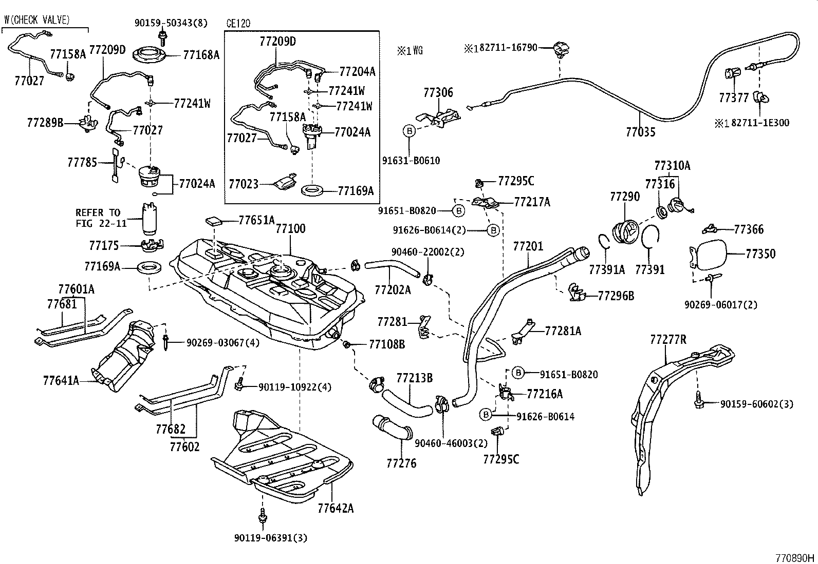 77024-02030 PLATE SUB-ASSY, FUEL SUCTION product image
