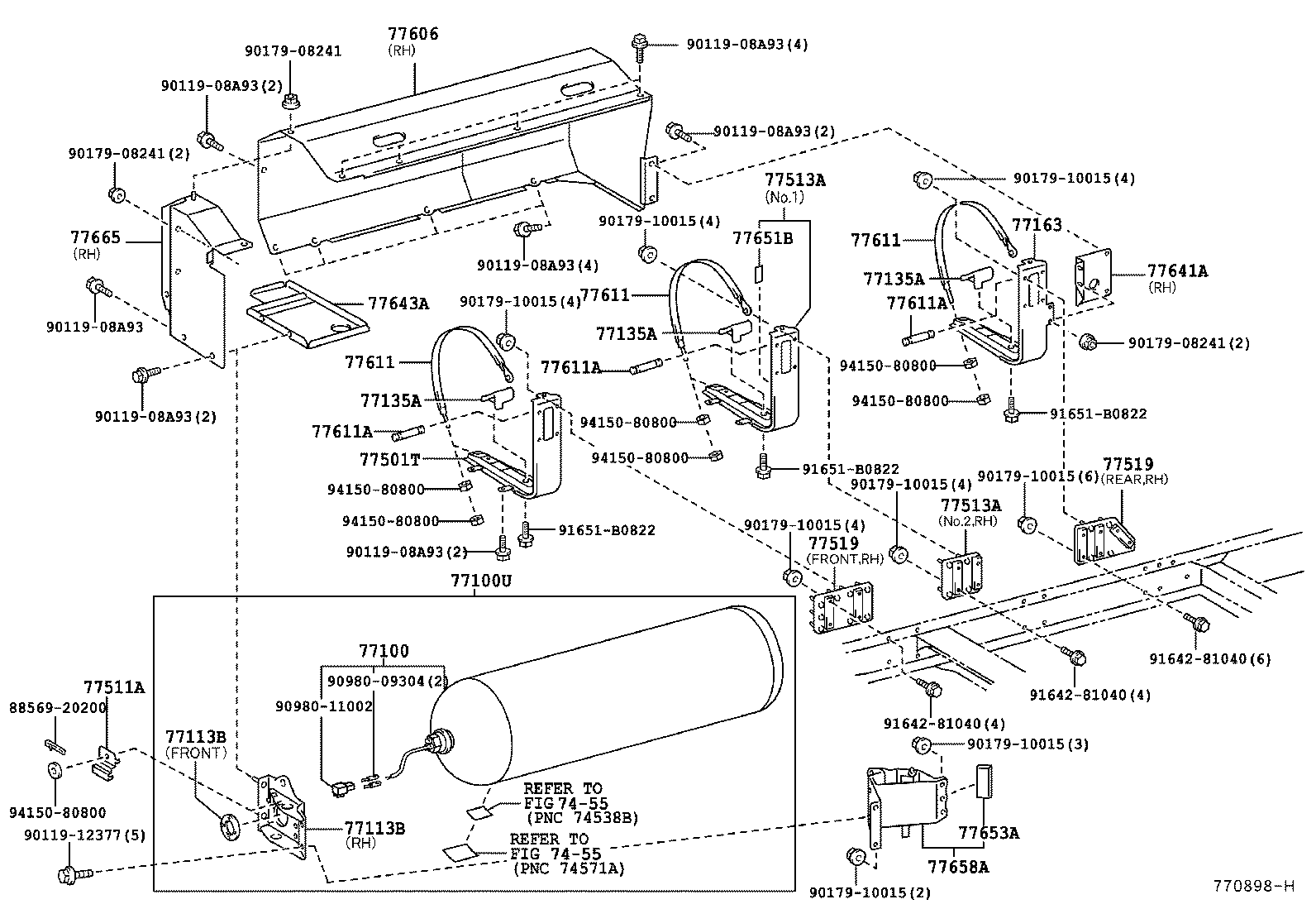90977-03004 VALVE, FUEL(FOR LPG) product image