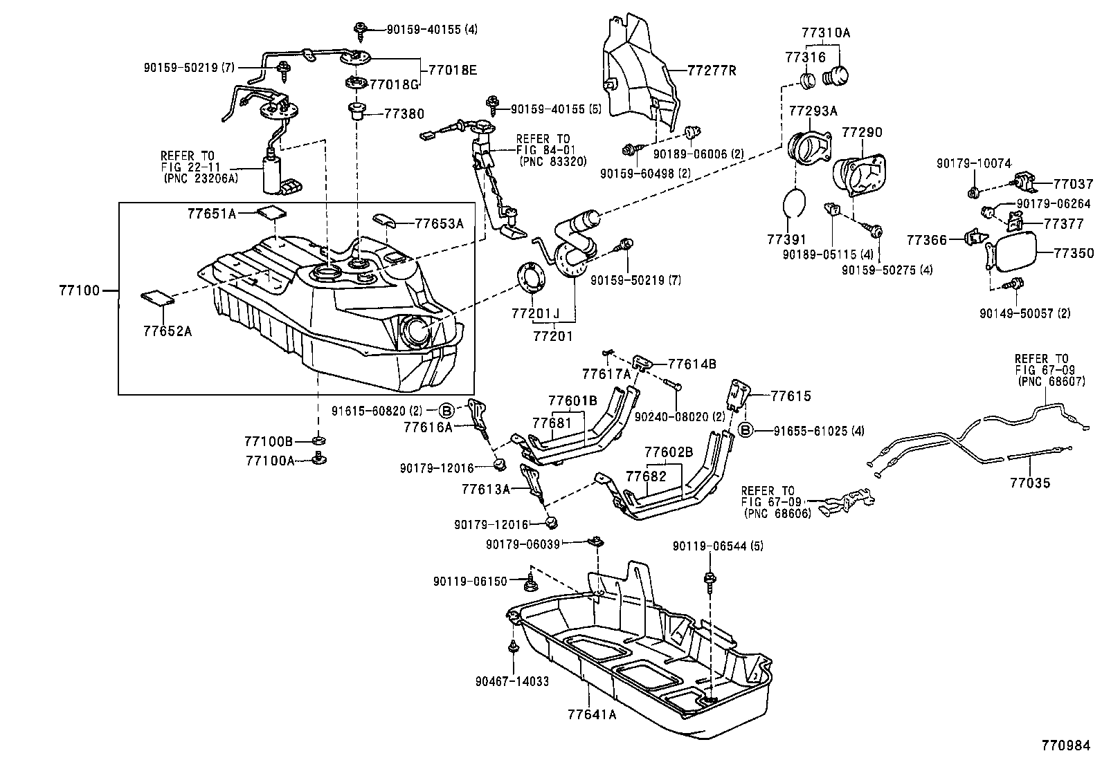 77261-20300 TUBE, FUEL TANK TO CANISTER product image