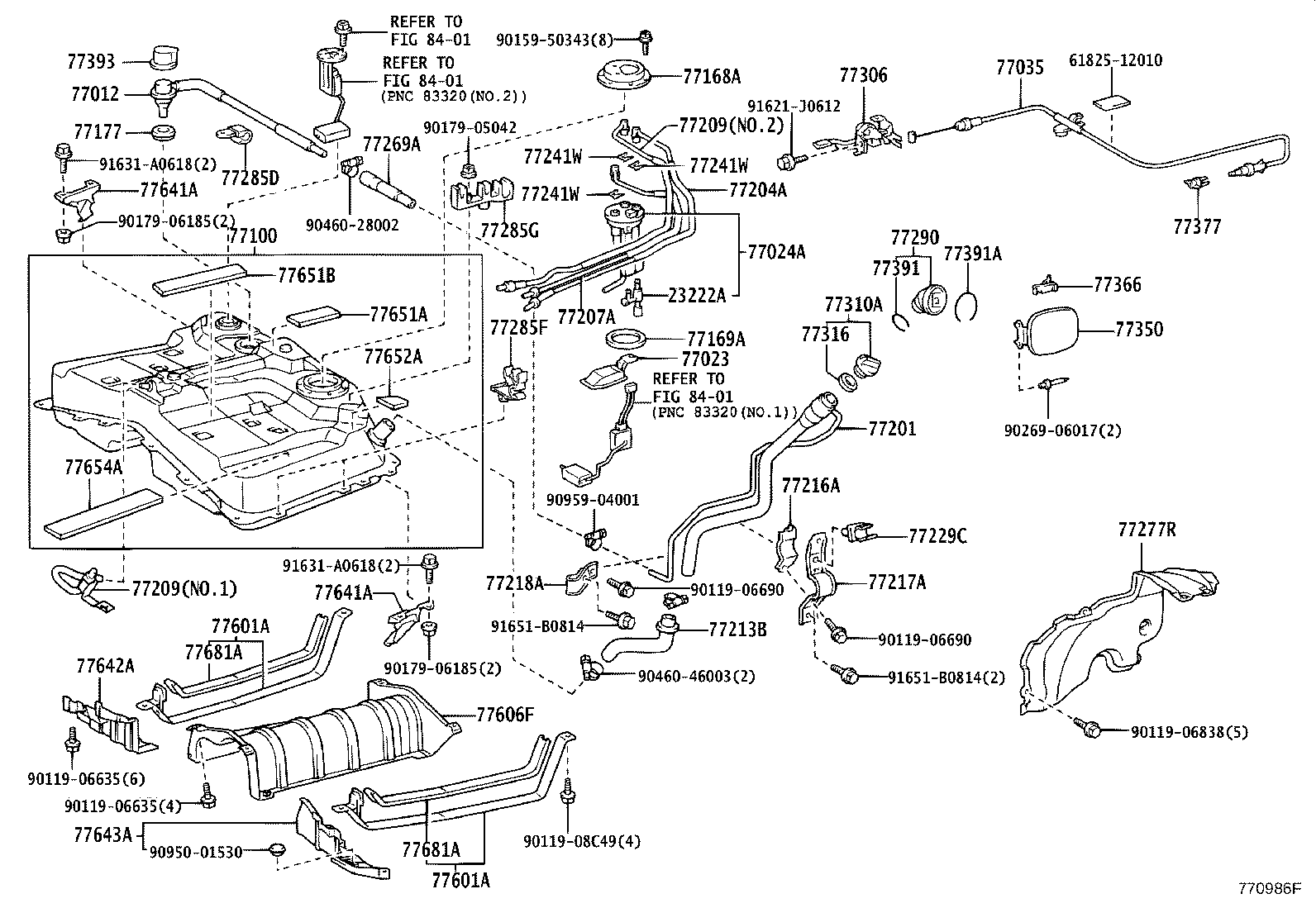 23222-27010 TUBE, FUEL RETURN JET product image