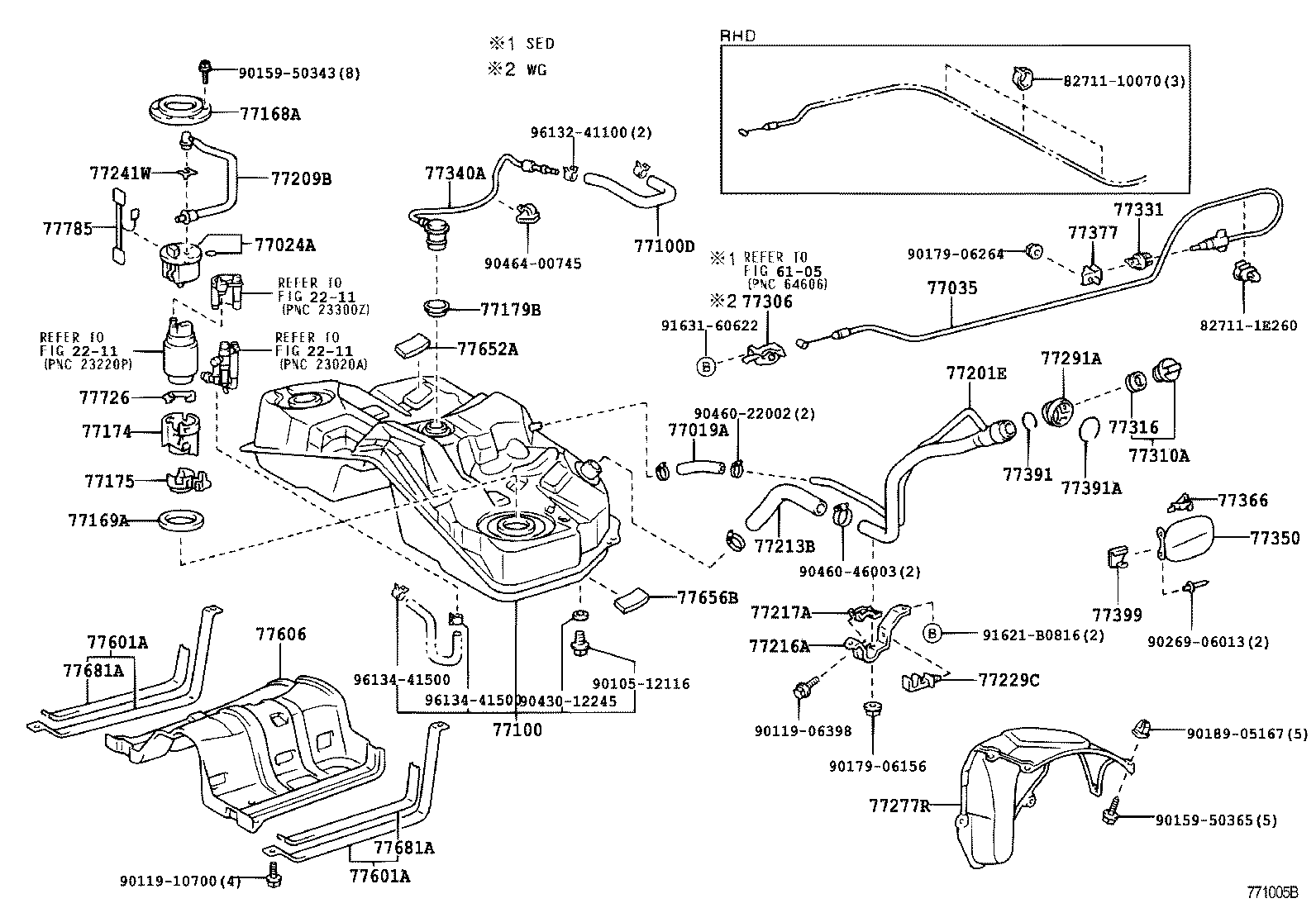 77019-51010 HOSE, FUEL, NO.1(FOR FUEL EXPANSION TANK) product image