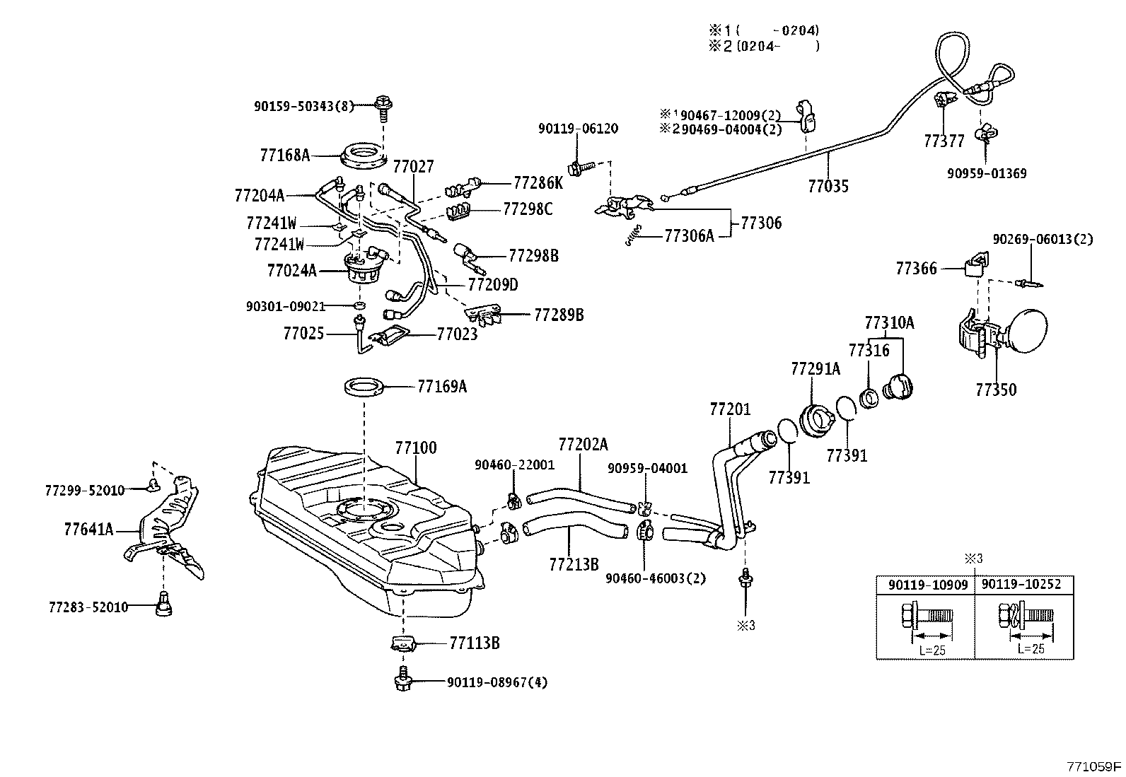 77113-52010 PLATE, FUEL TANK SIDE product image