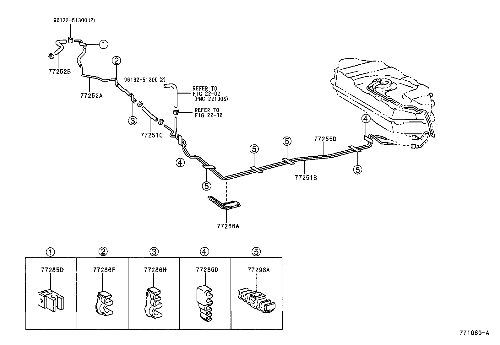 77113-52010 PLATE, FUEL TANK SIDE product image