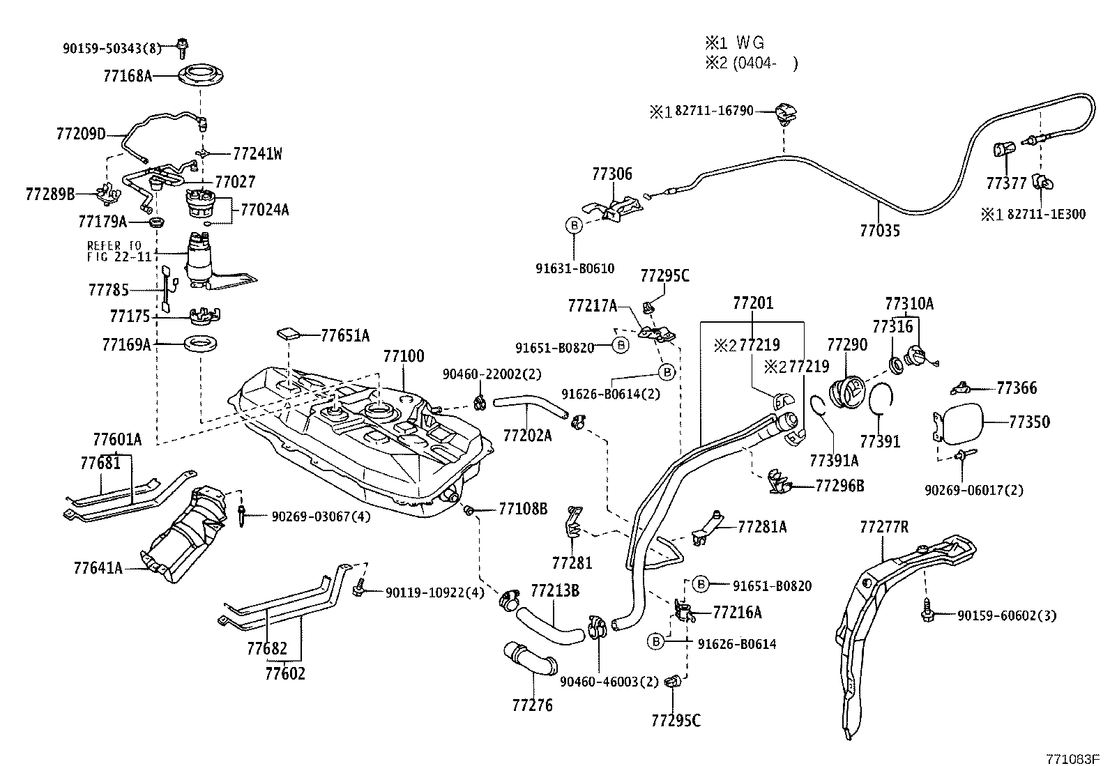 77024-02030 PLATE SUB-ASSY, FUEL SUCTION product image