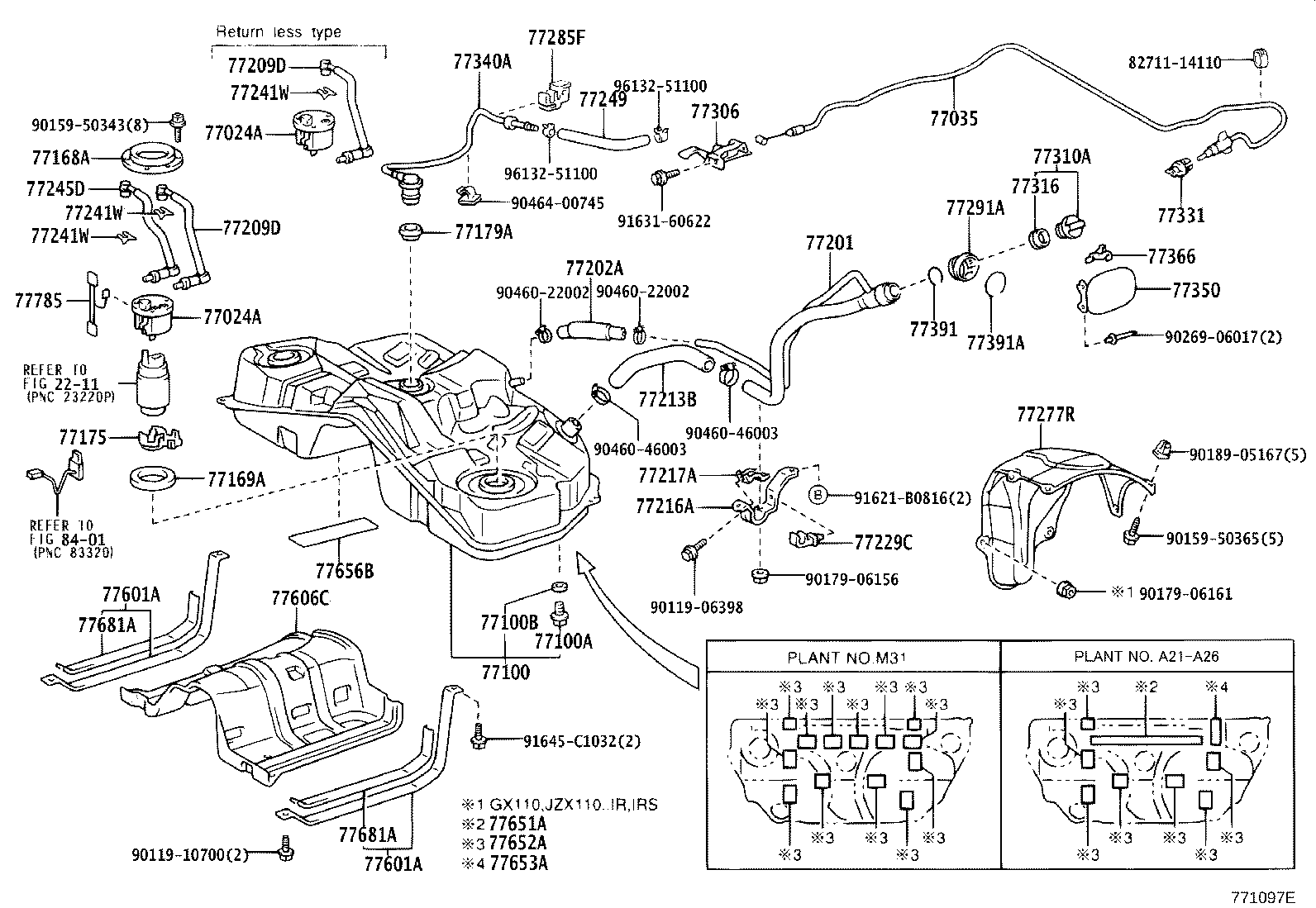 77024-22010 PLATE SUB-ASSY, FUEL SUCTION product image