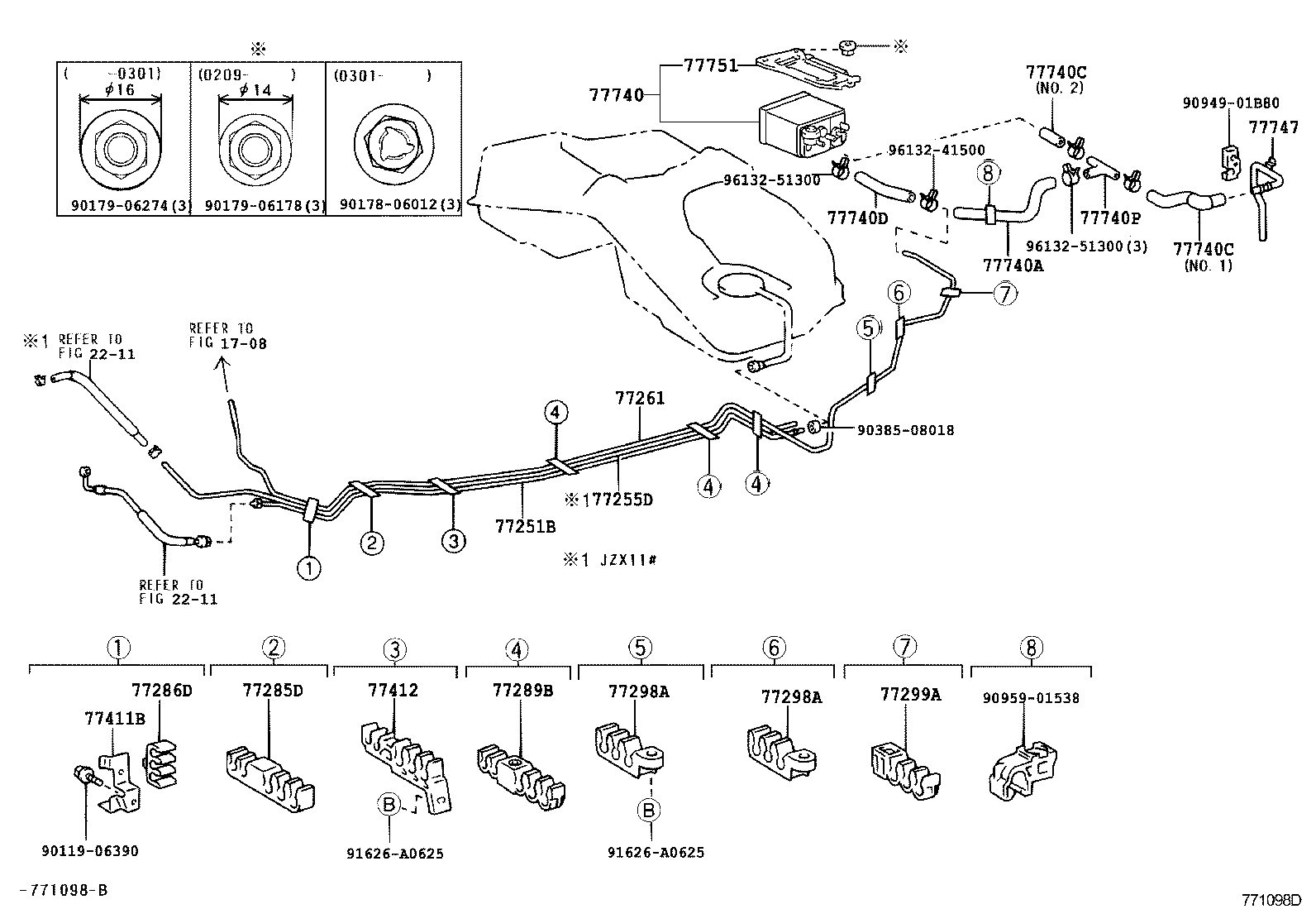 77024-22010 PLATE SUB-ASSY, FUEL SUCTION product image