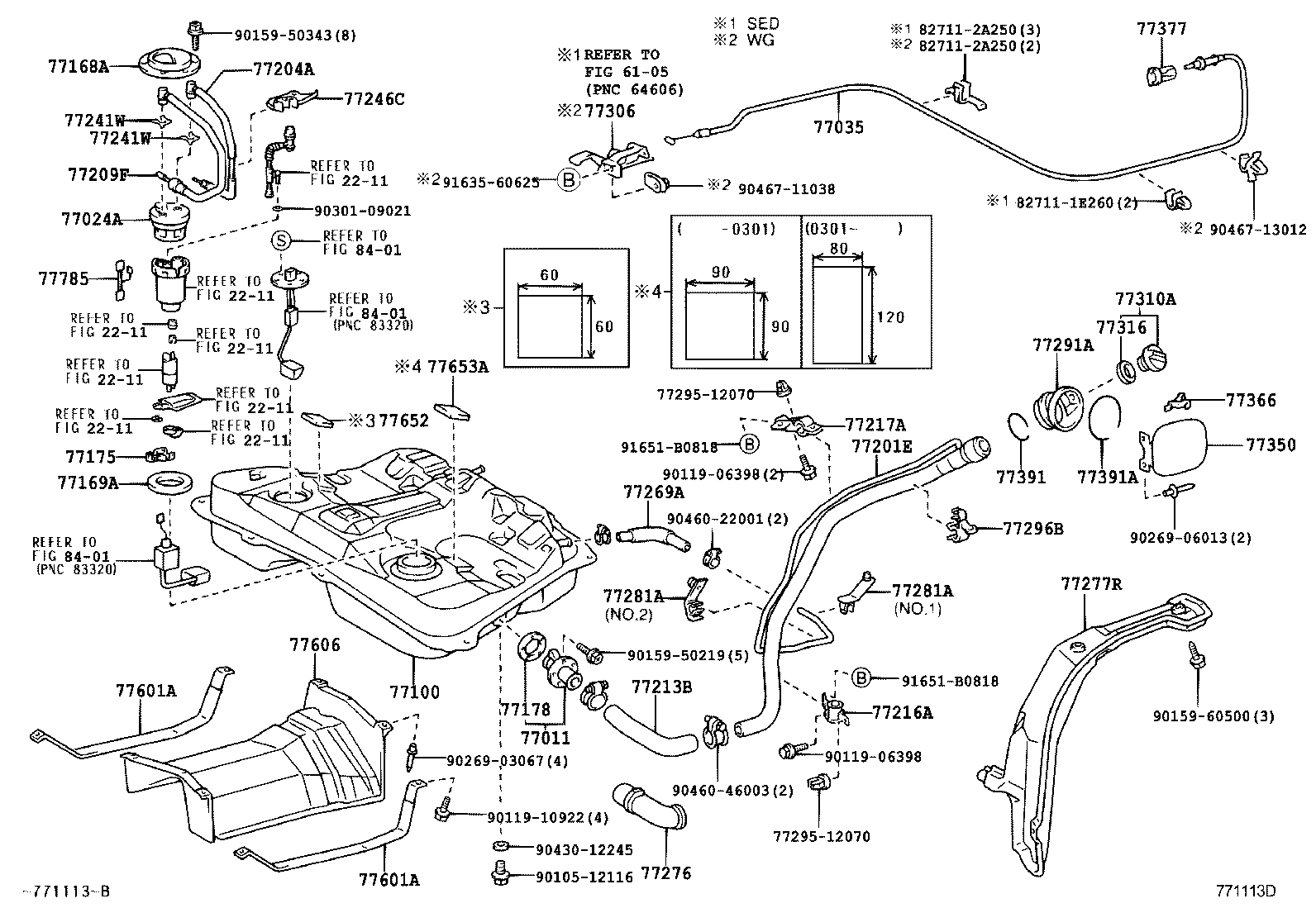 77261-32130 TUBE, FUEL TANK TO CANISTER product image