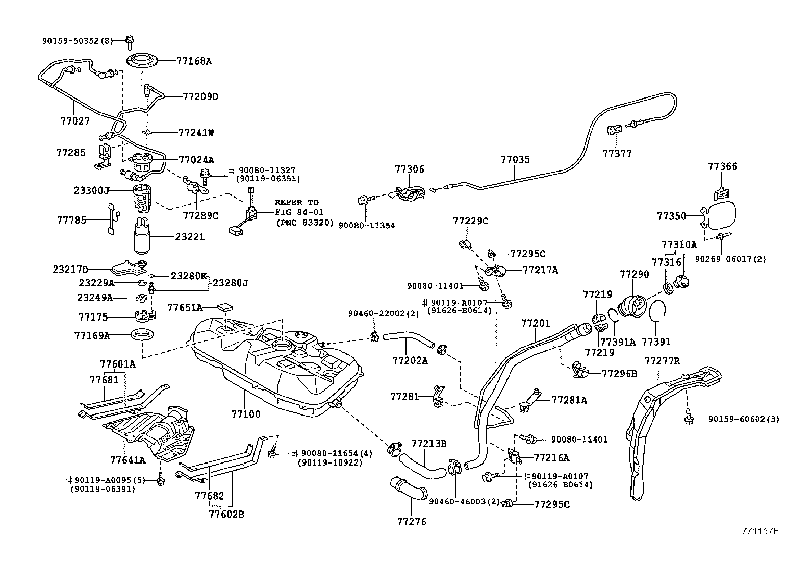 77024-01010 PLATE SUB-ASSY, FUEL SUCTION product image