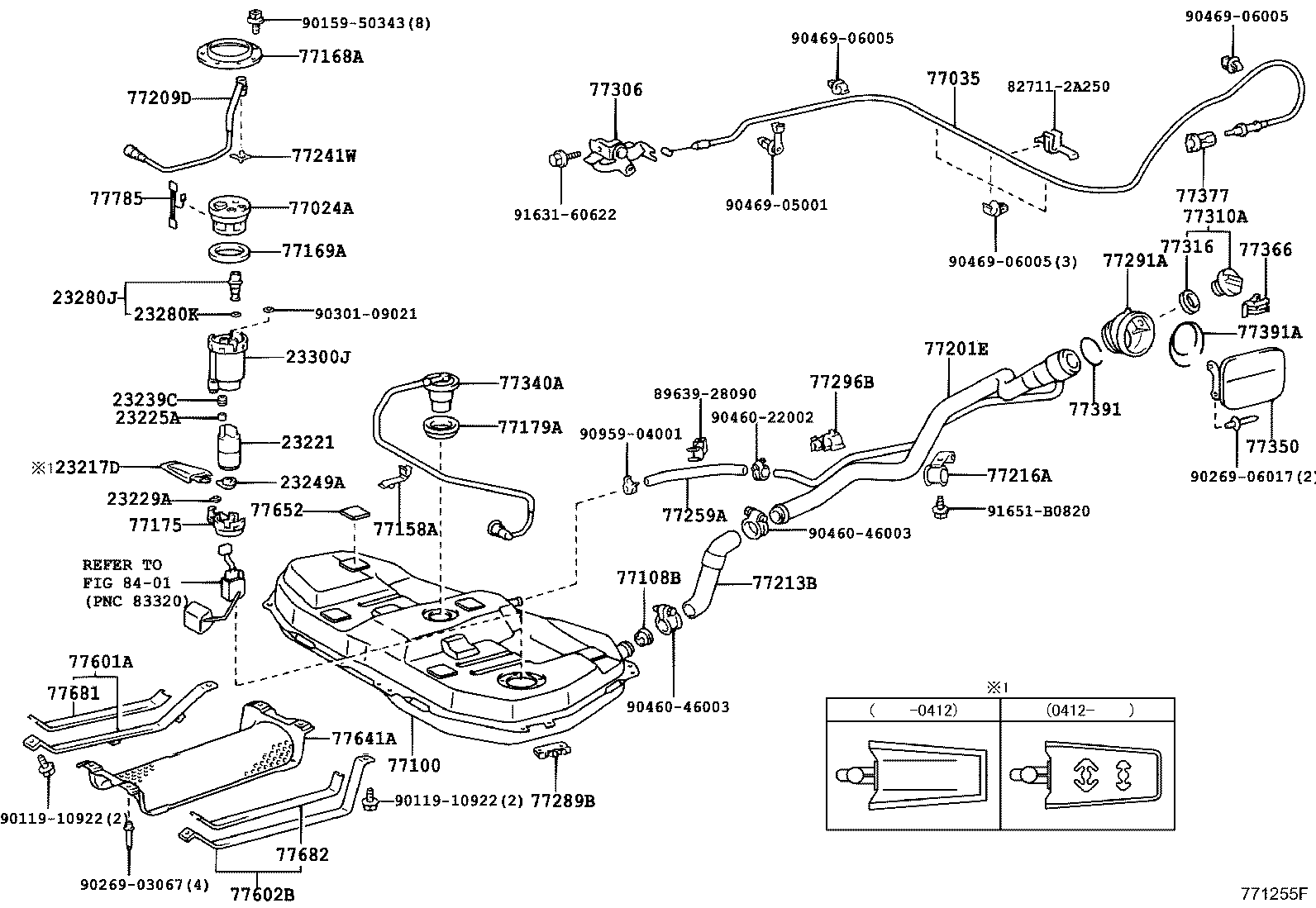 23280-28060 REGULATOR ASSY, FUEL PRESSURE product image