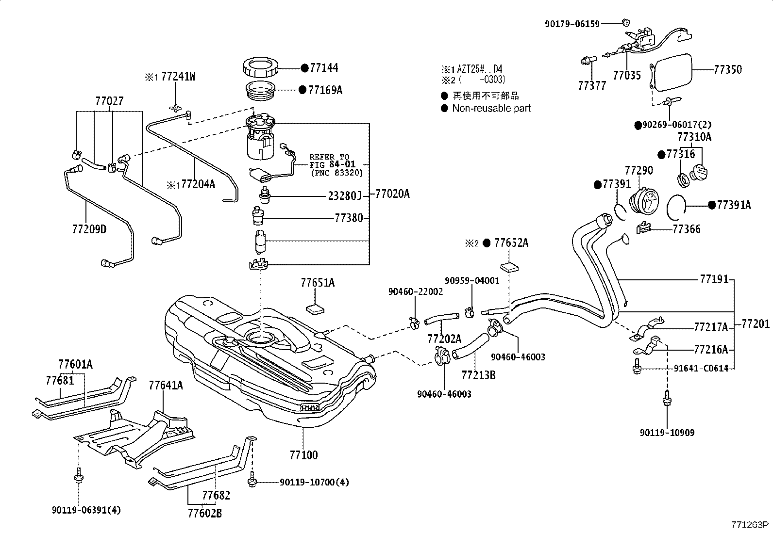 23280-0H010 REGULATOR ASSY, FUEL PRESSURE product image
