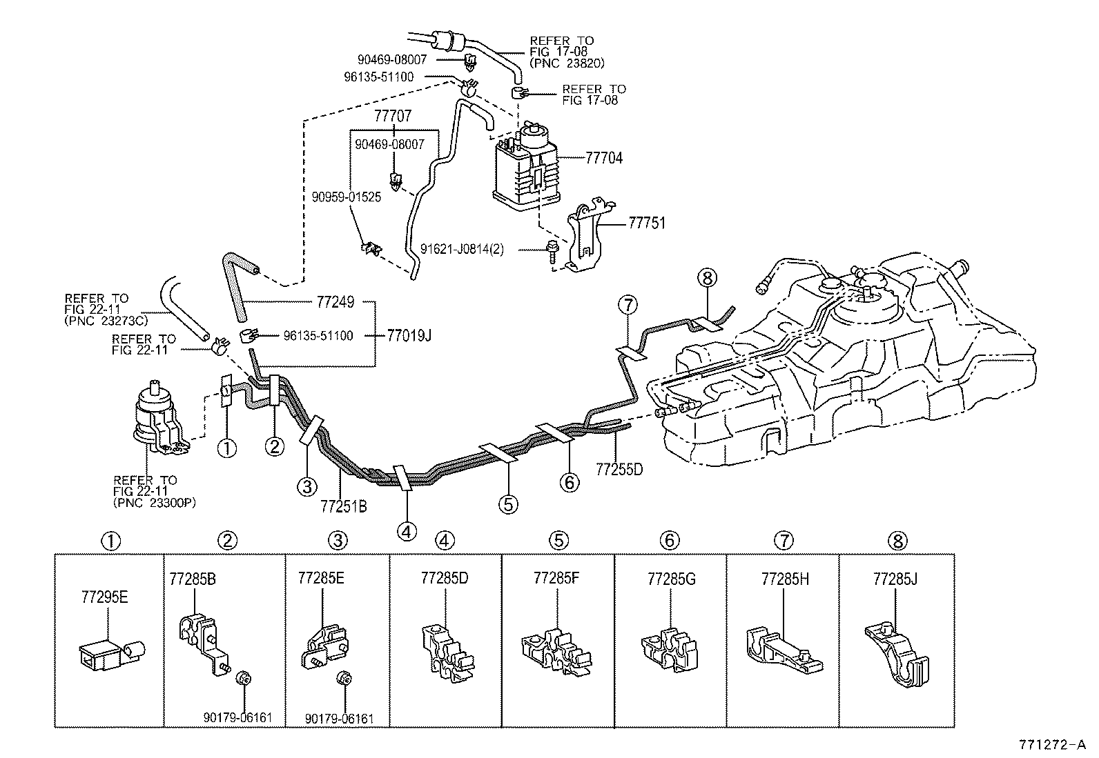 23221-50100 PUMP, FUEL product image