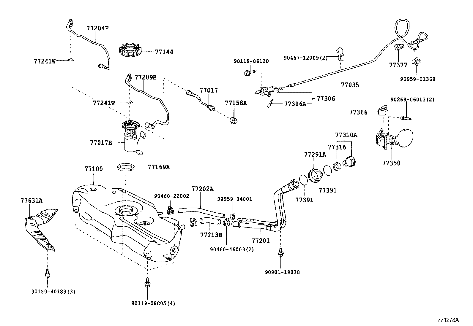 Thumbnail 2 for 77001-0D060