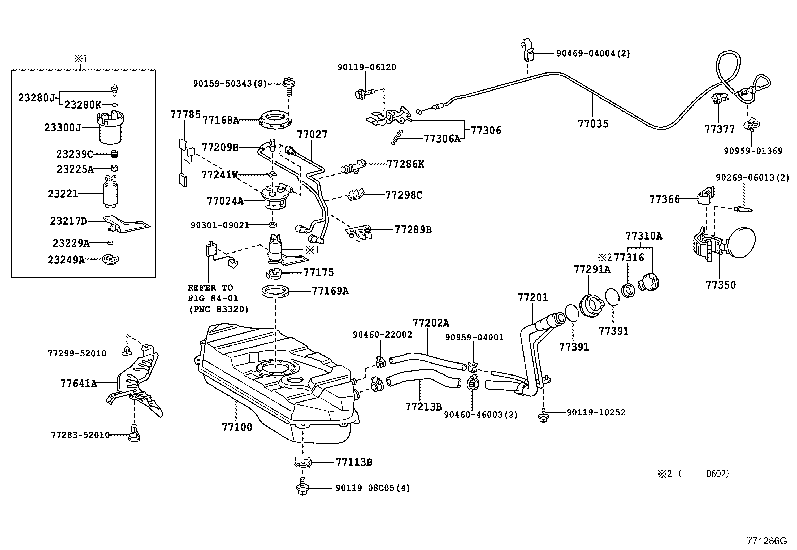 23221-22140 PUMP, FUEL product image