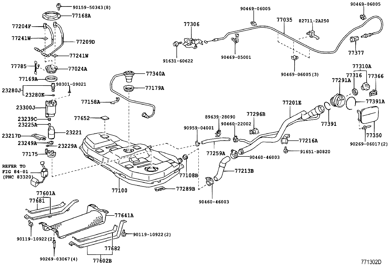 23280-28060 REGULATOR ASSY, FUEL PRESSURE product image