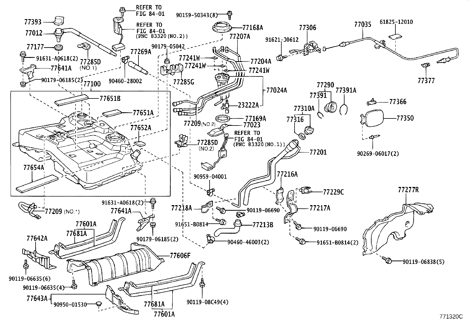 23222-27010 TUBE, FUEL RETURN JET product image