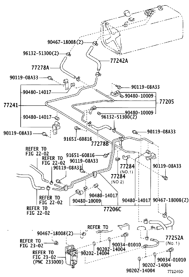 77001-0W032 TANK SUB-ASSY, FUEL product image
