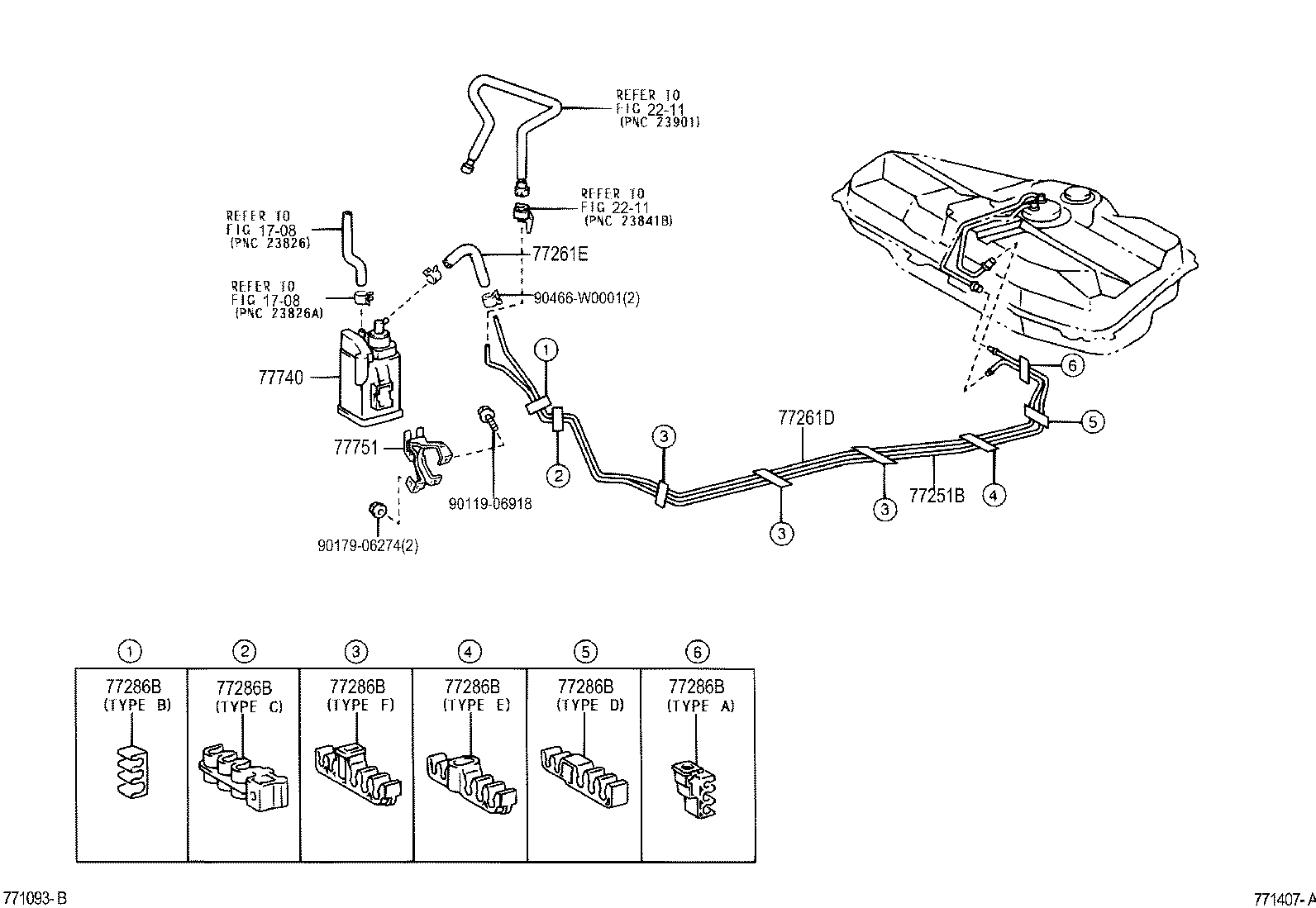 77020-02170 TUBE ASSY, FUEL SUCTION W/PUMP & GAGE product image