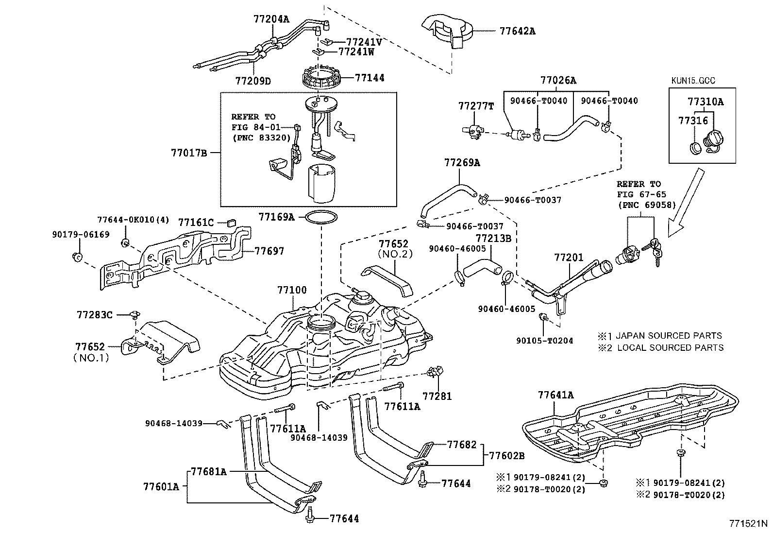 Thumbnail 2 for 77001-0K020
