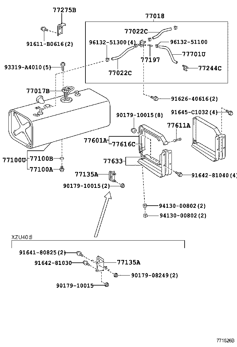 90977-03004 VALVE, FUEL(FOR LPG) product image