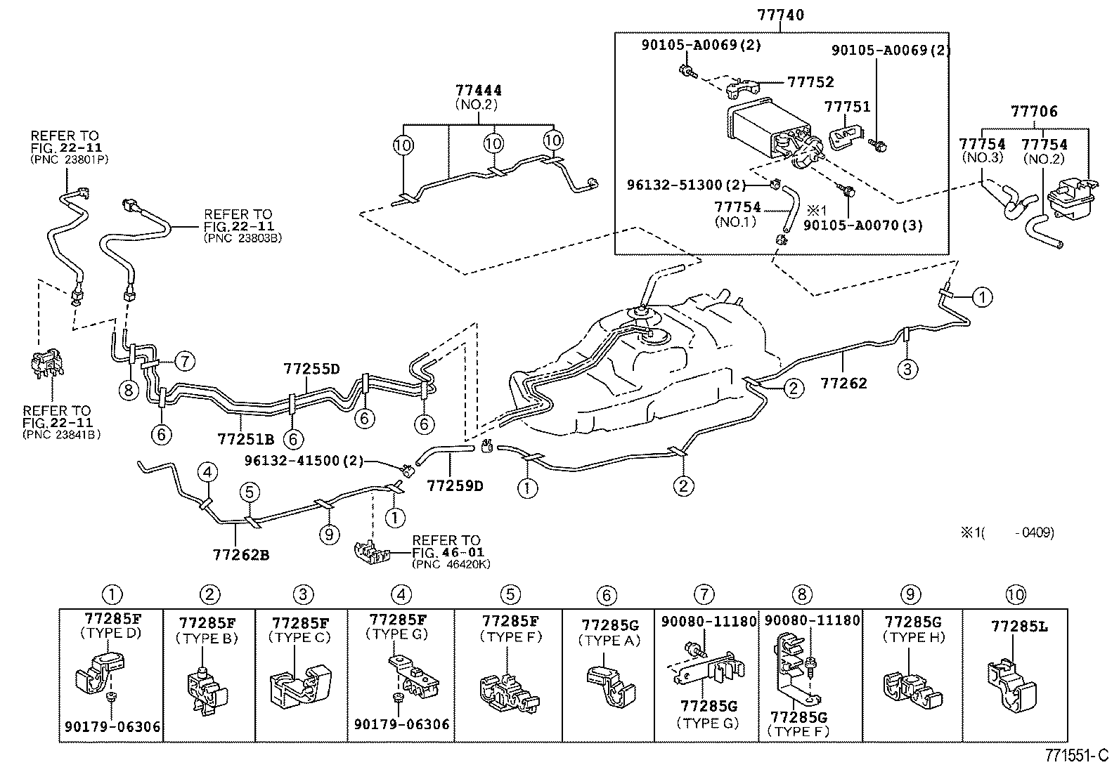 Thumbnail 4 for 77001-0C020