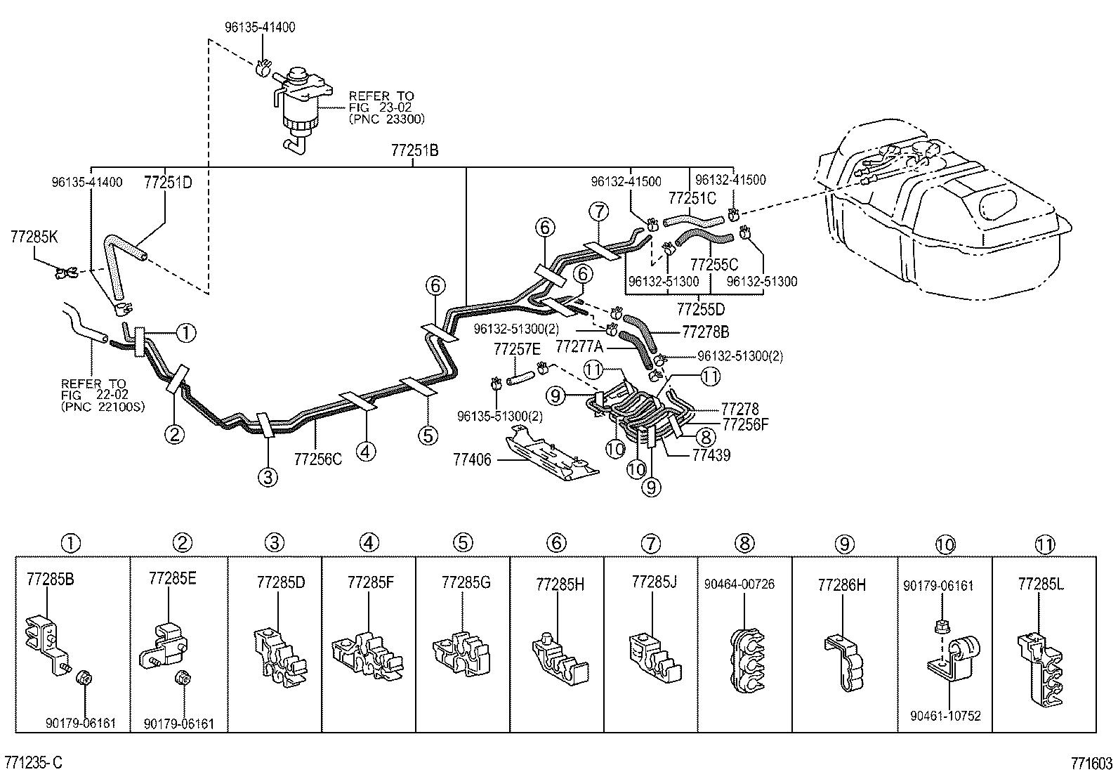 23221-50100 PUMP, FUEL product image