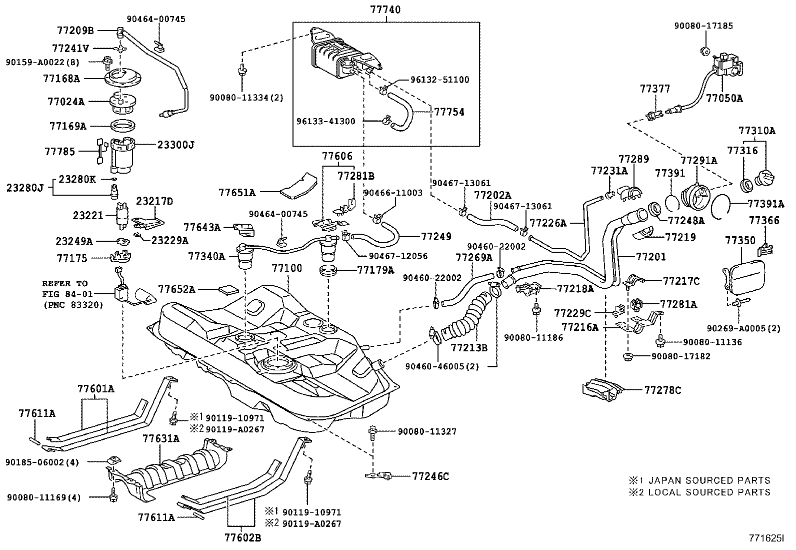 77213-06020 HOSE, FUEL TANK TO FILLER PIPE product image
