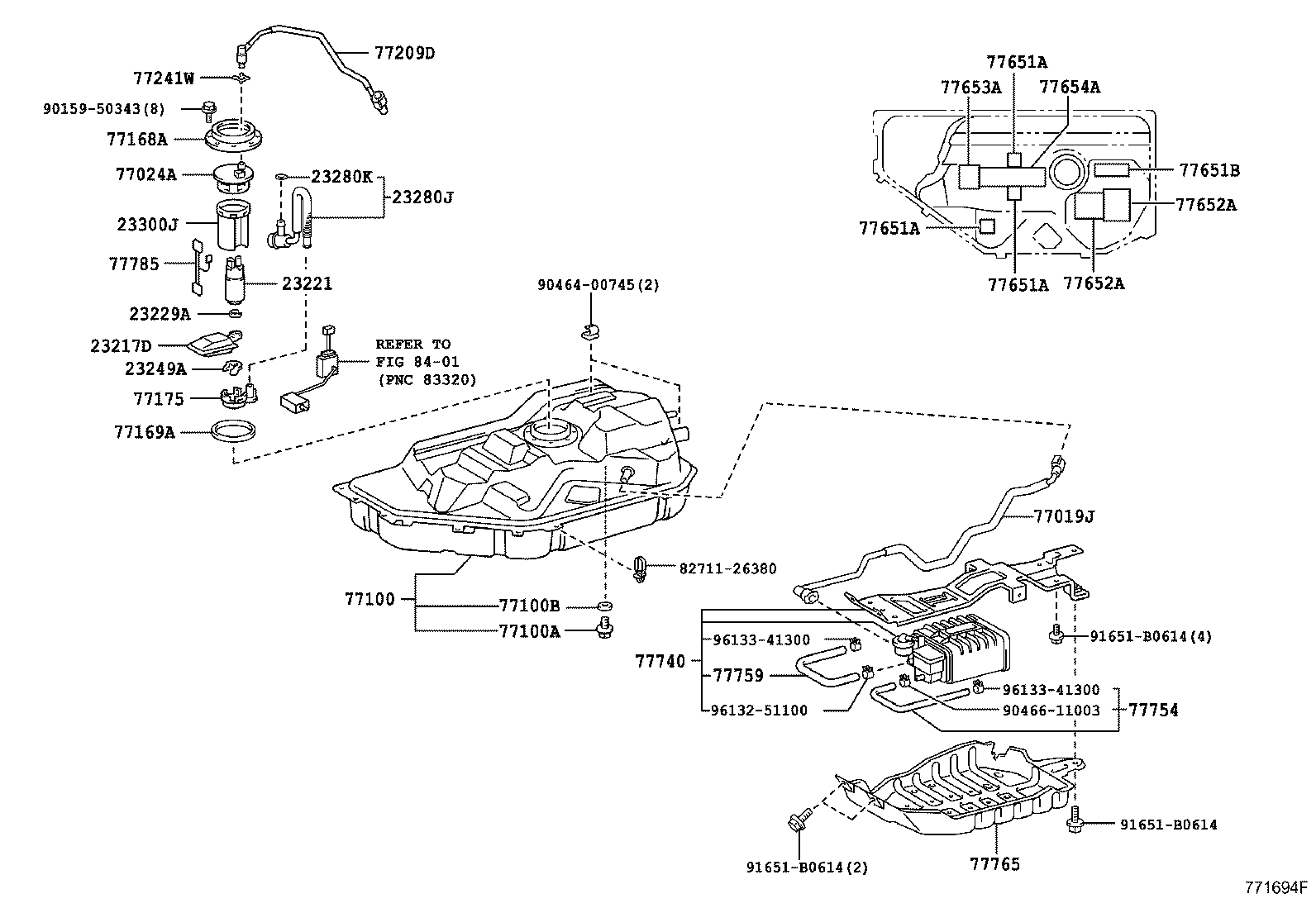 77219-33030 COVER, FUEL TANK FILLER PIPE product image