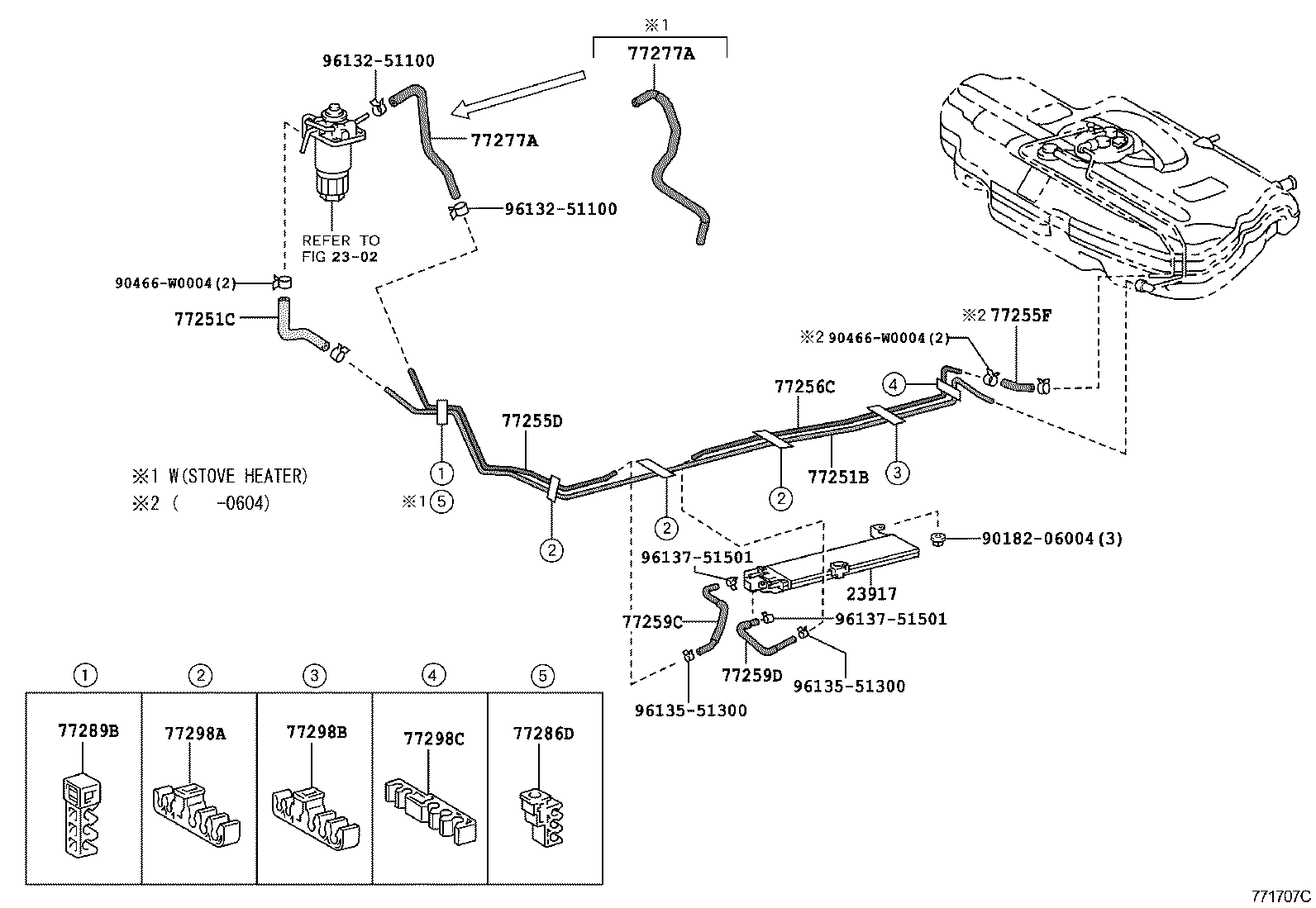 23280-0H010 REGULATOR ASSY, FUEL PRESSURE product image