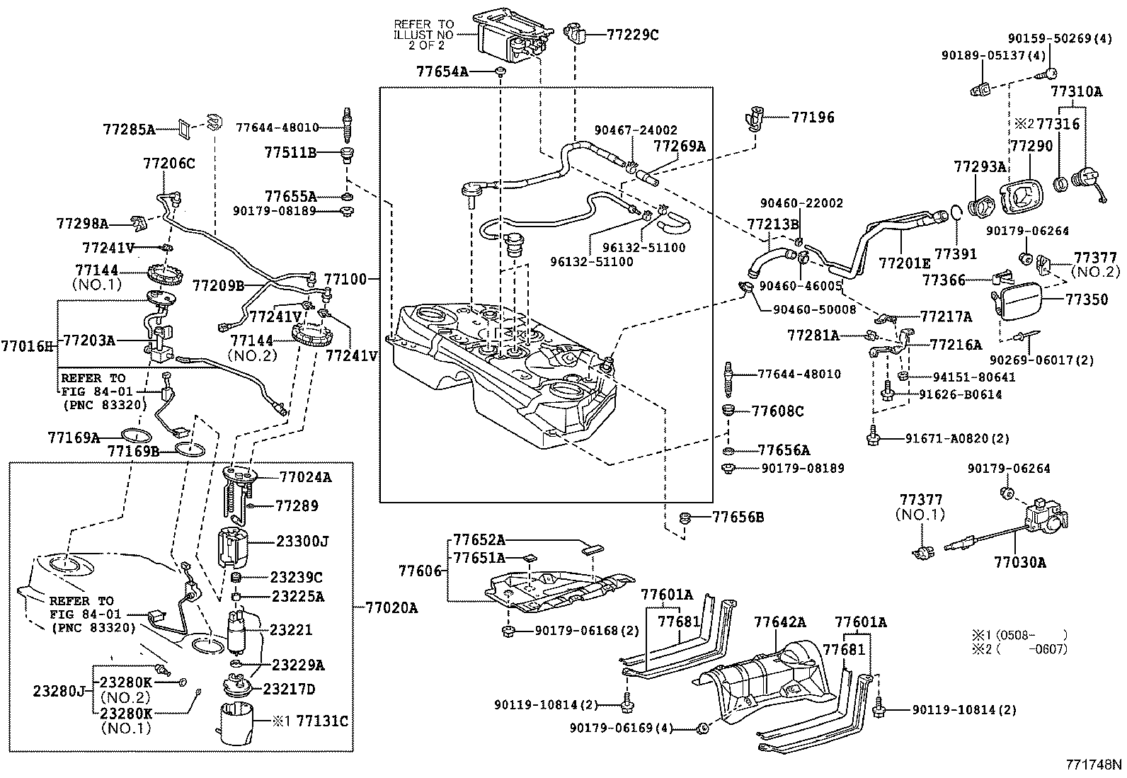 77251-30490 TUBE, FUEL MAIN, NO.1 product image