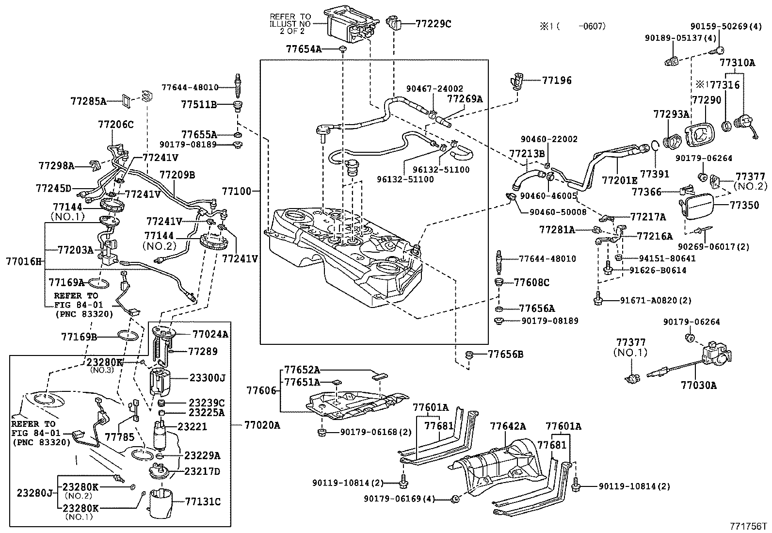 77251-30490 TUBE, FUEL MAIN, NO.1 product image